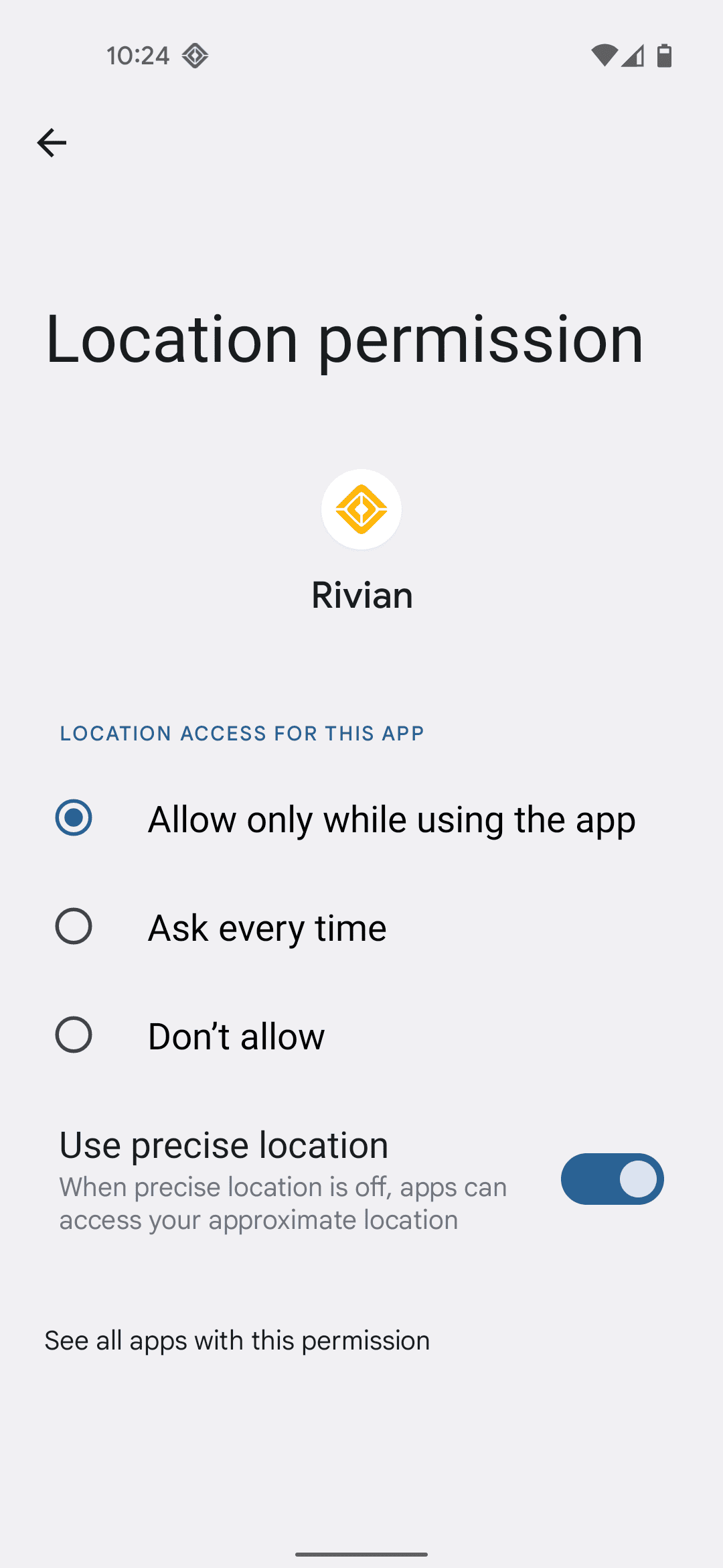 Rivian R1T R1S Phone As A Key Performance Screenshot_20220628-102432