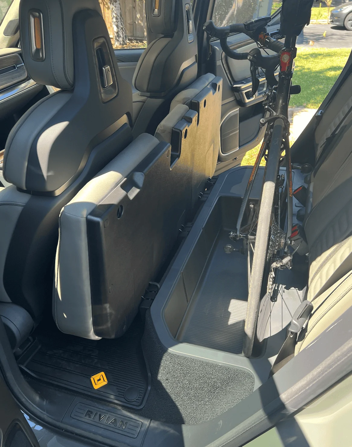 Rivian R1T R1S Rear seat removal - anyone tried? 1656478096467