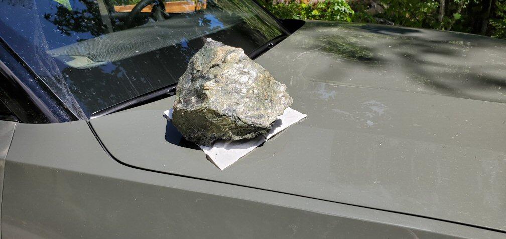 Rivian R1T R1S Sir Pentinite Found His Rock Namesake!! SirPentinite Found His Rock2