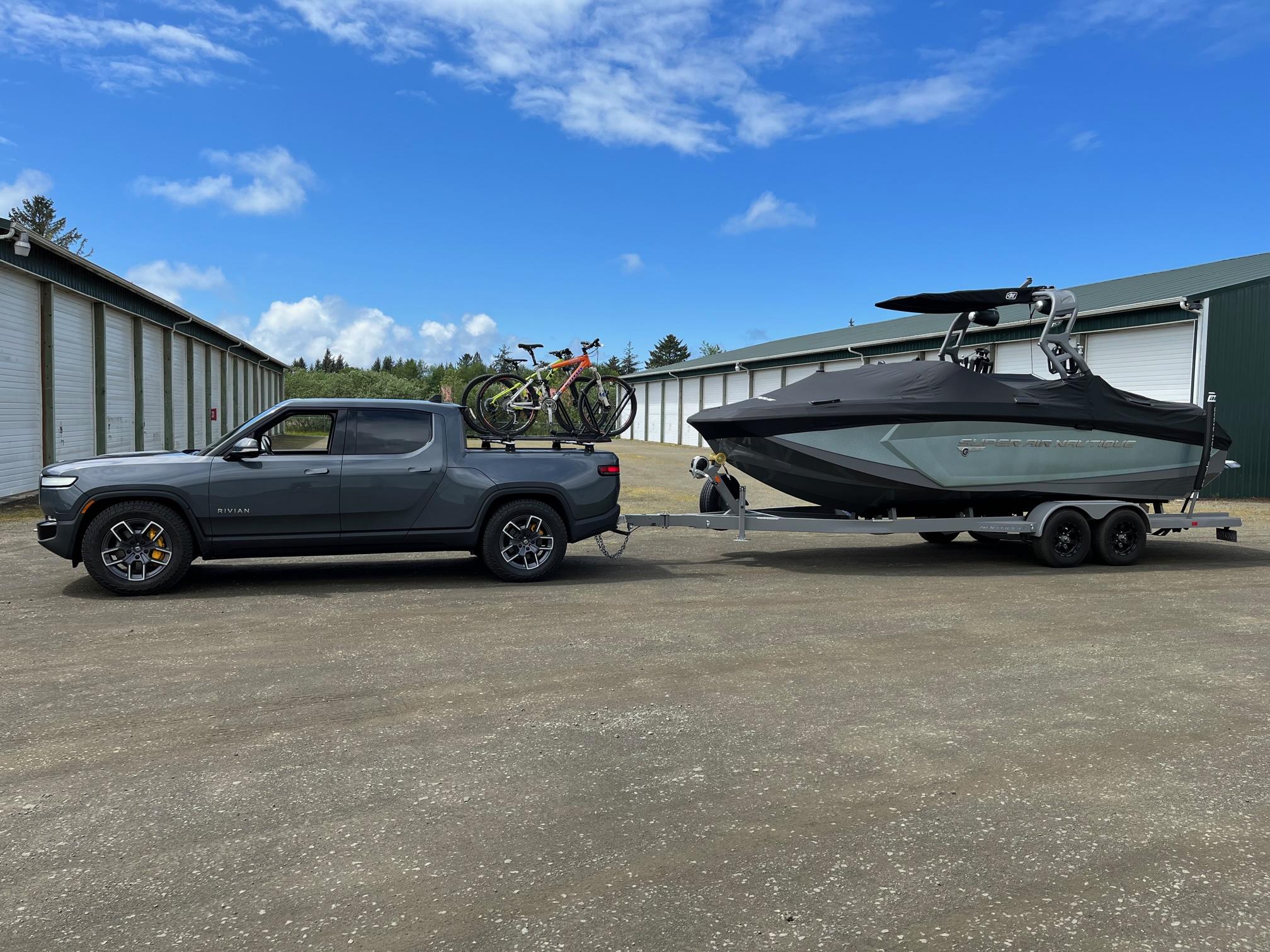 Rivian R1T R1S Boat Show - Show the boats you're towing with your Rivian Boat 1