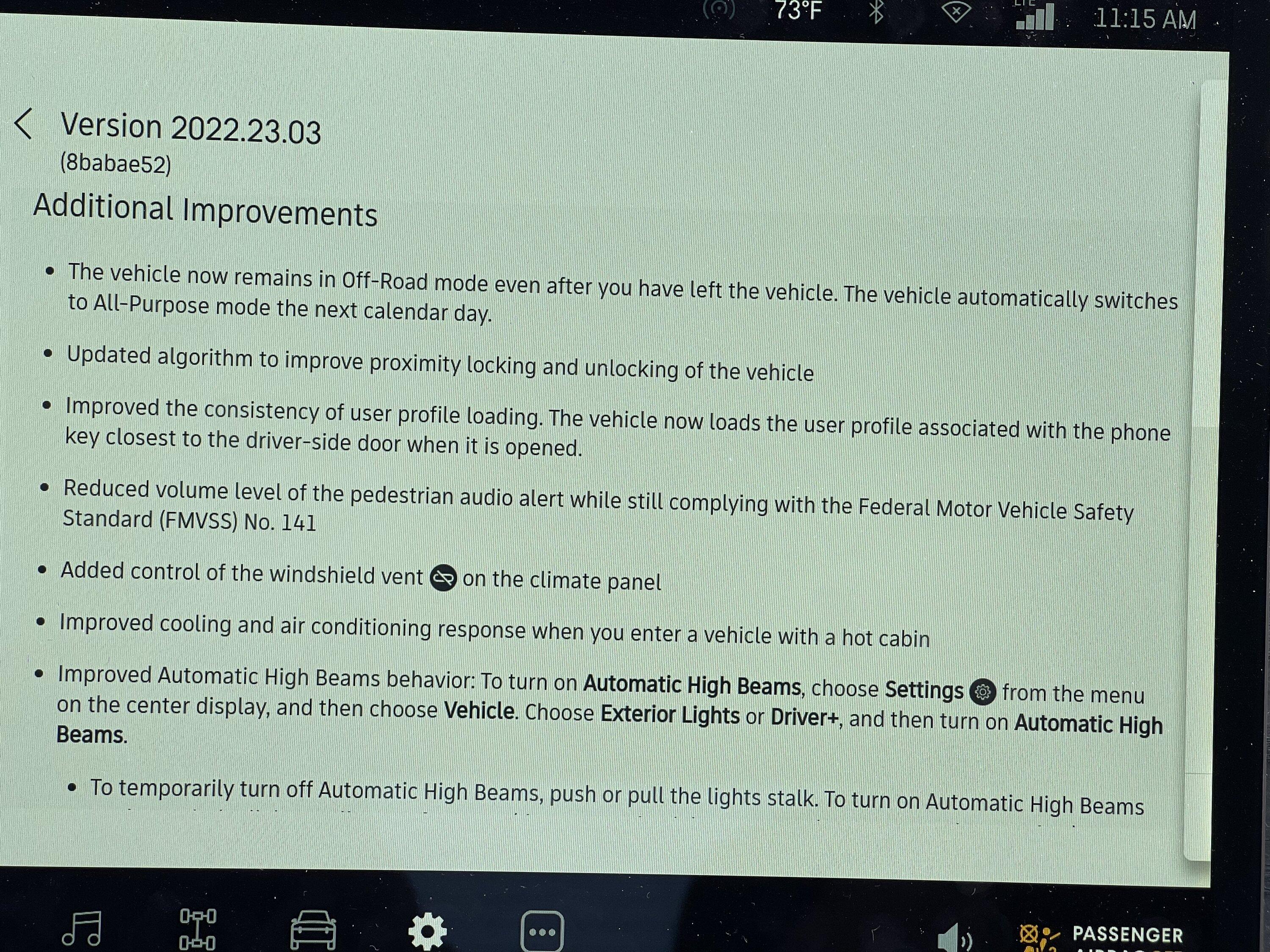 Rivian R1T R1S 2022.23.3 OTA Update: Pet Mode, Parking Front Camera View, Cabin Light Adjustment, Updated Energy App & More 1A381A8B-127A-42A1-A1B7-E61BB30FBD20
