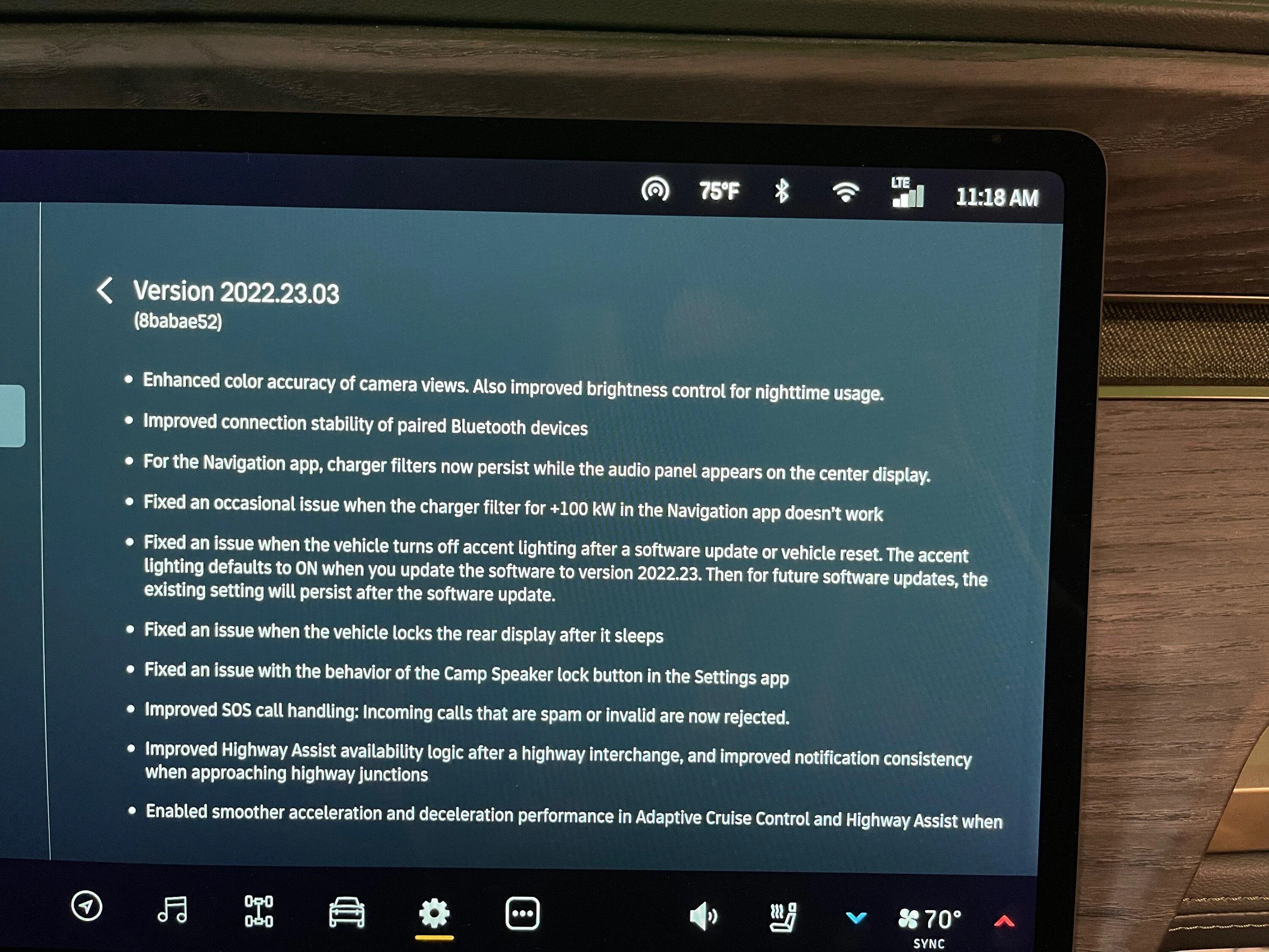 Rivian R1T R1S 2022.23.3 OTA Update: Pet Mode, Parking Front Camera View, Cabin Light Adjustment, Updated Energy App & More IMG_1772