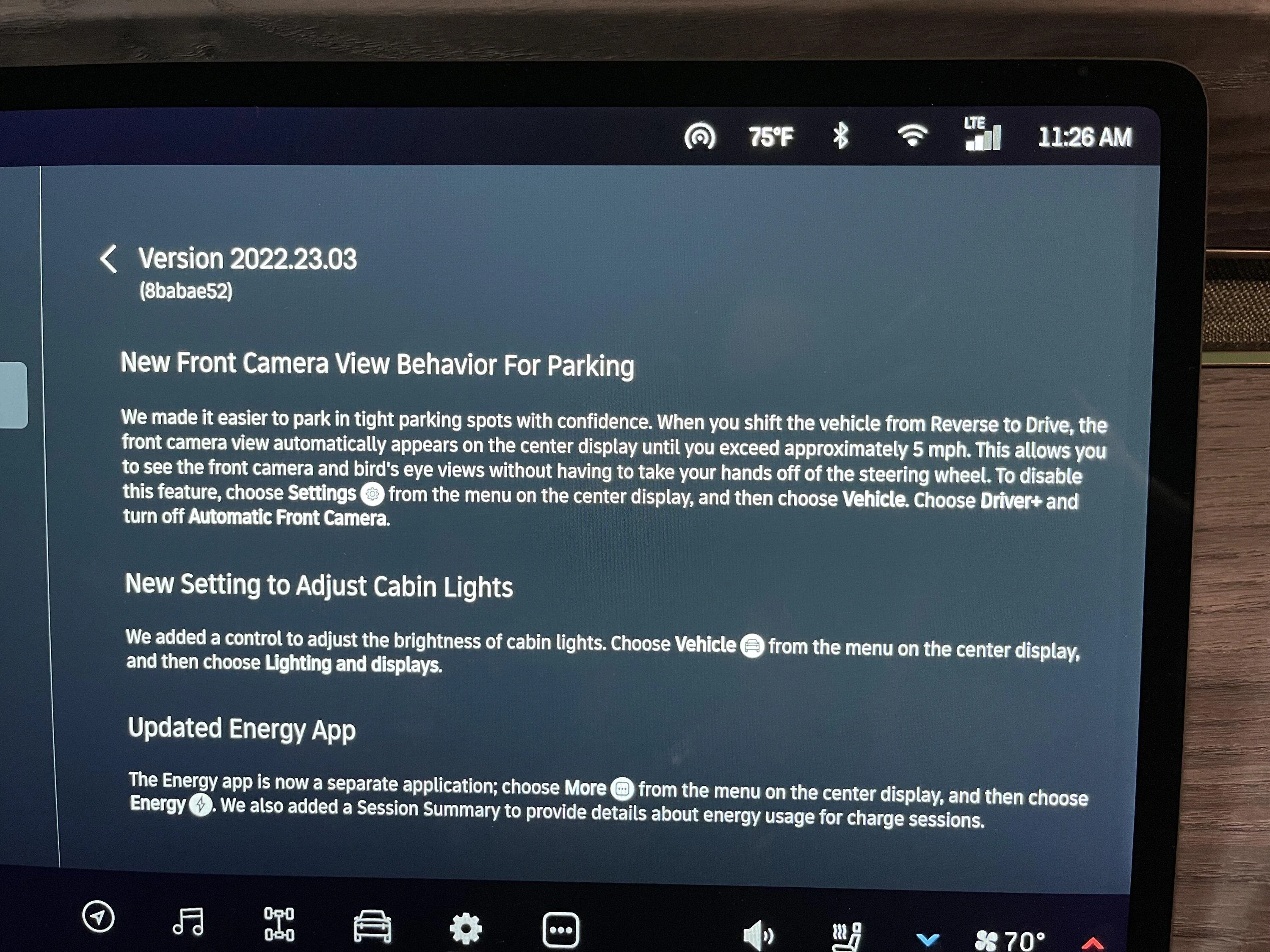 Rivian R1T R1S 2022.23.3 OTA Update: Pet Mode, Parking Front Camera View, Cabin Light Adjustment, Updated Energy App & More IMG_1774