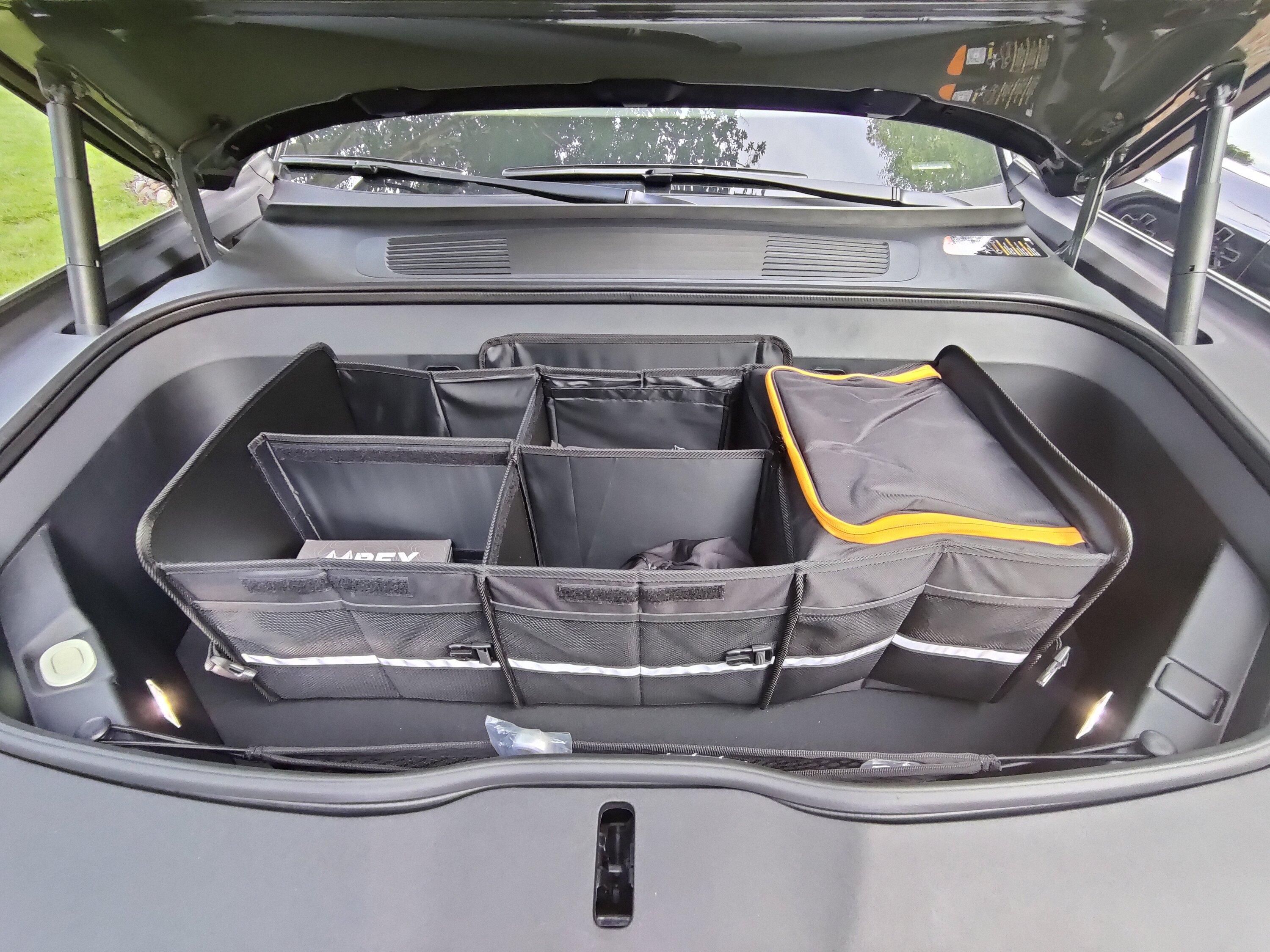 Rivian R1T R1S Frunk organizer from Amazon IMG_20220630_193930