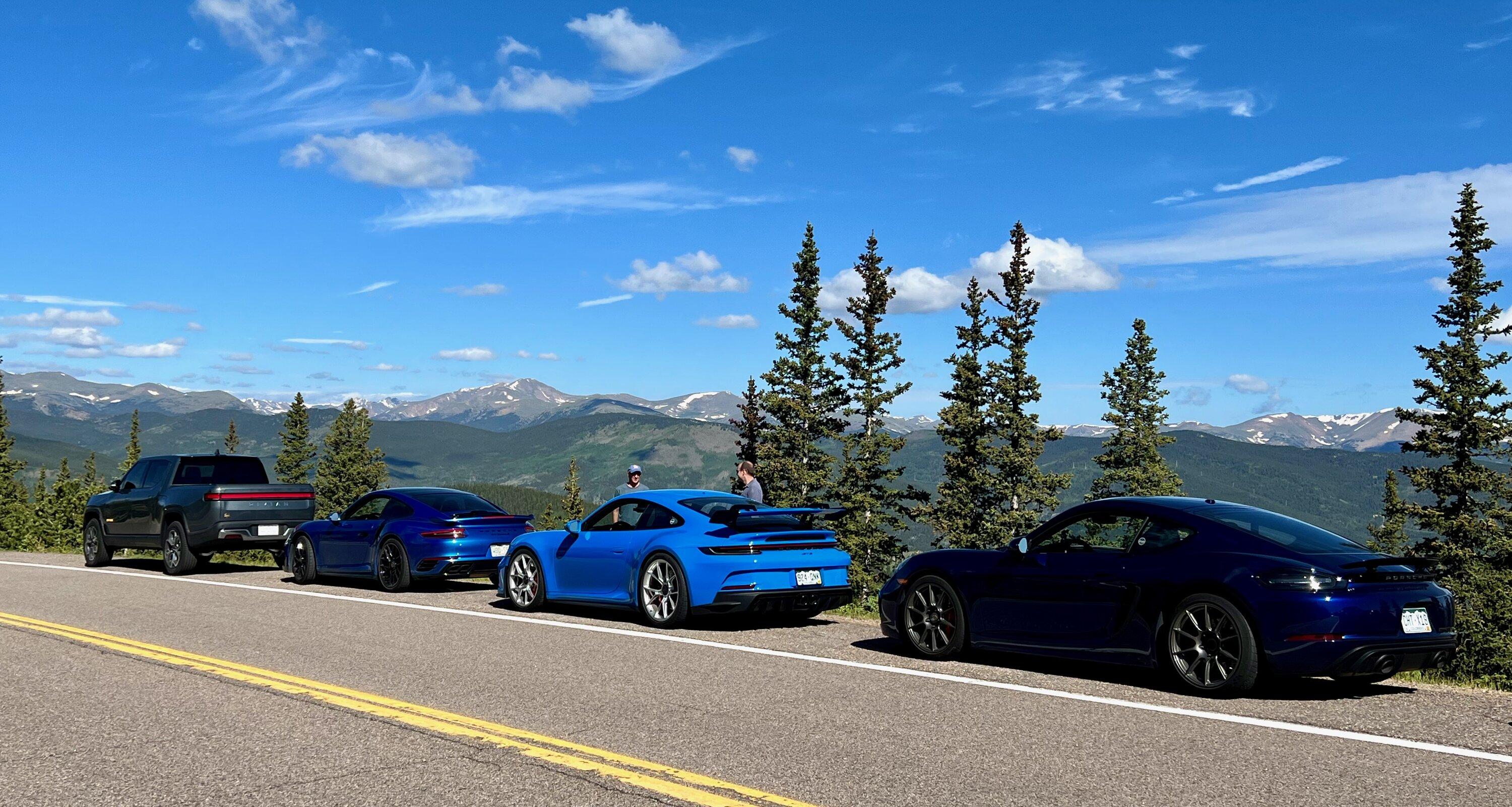 Rivian R1T R1S PFBZ Perspective: R1T Owner Summary: Incredible! Rivian and Porsche Squaw July 1 2022 - 3