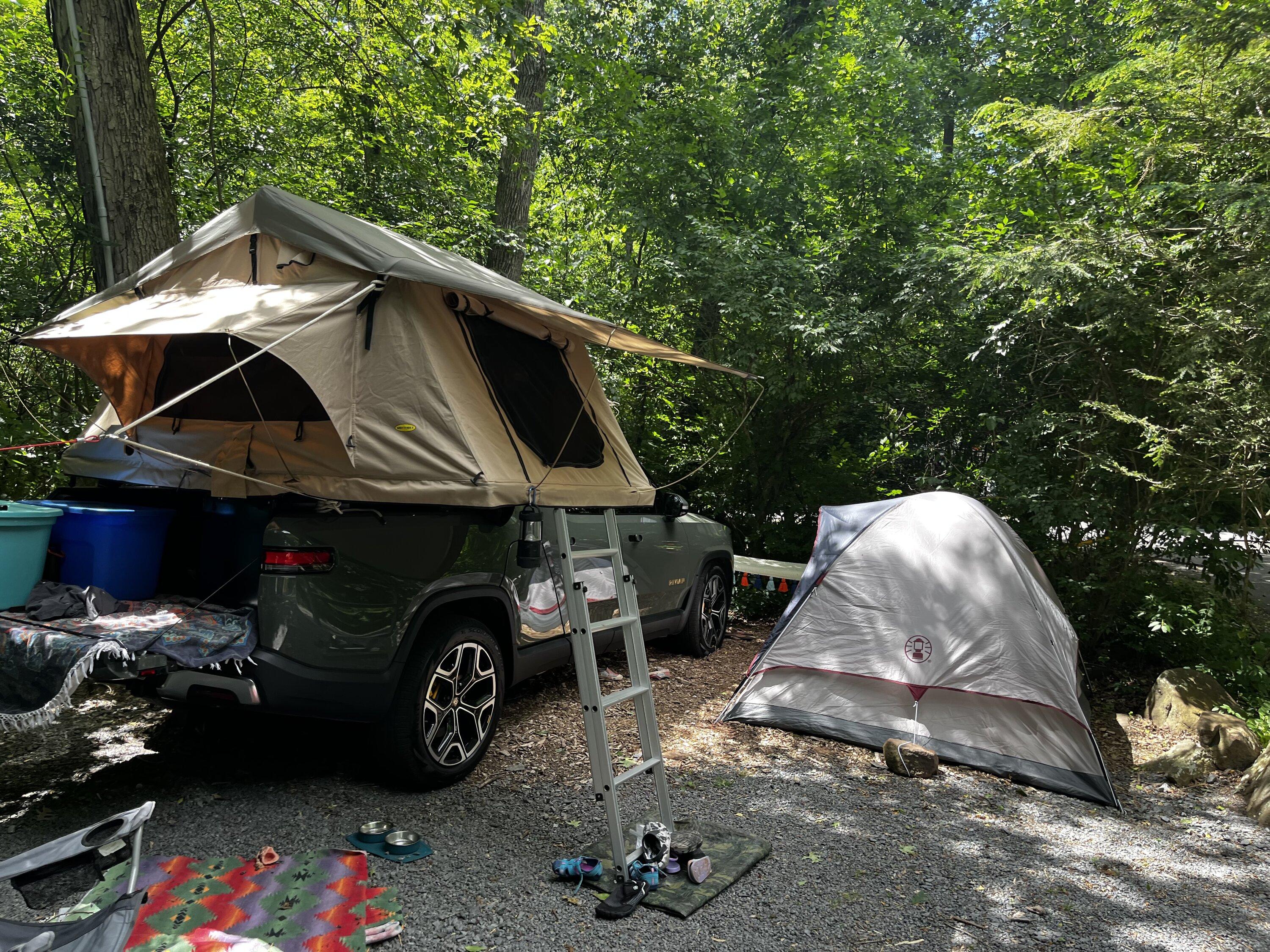 Rivian R1T R1S Non-Rivian rooftop tents A26C8A15-3B18-439B-99E1-210469B34040