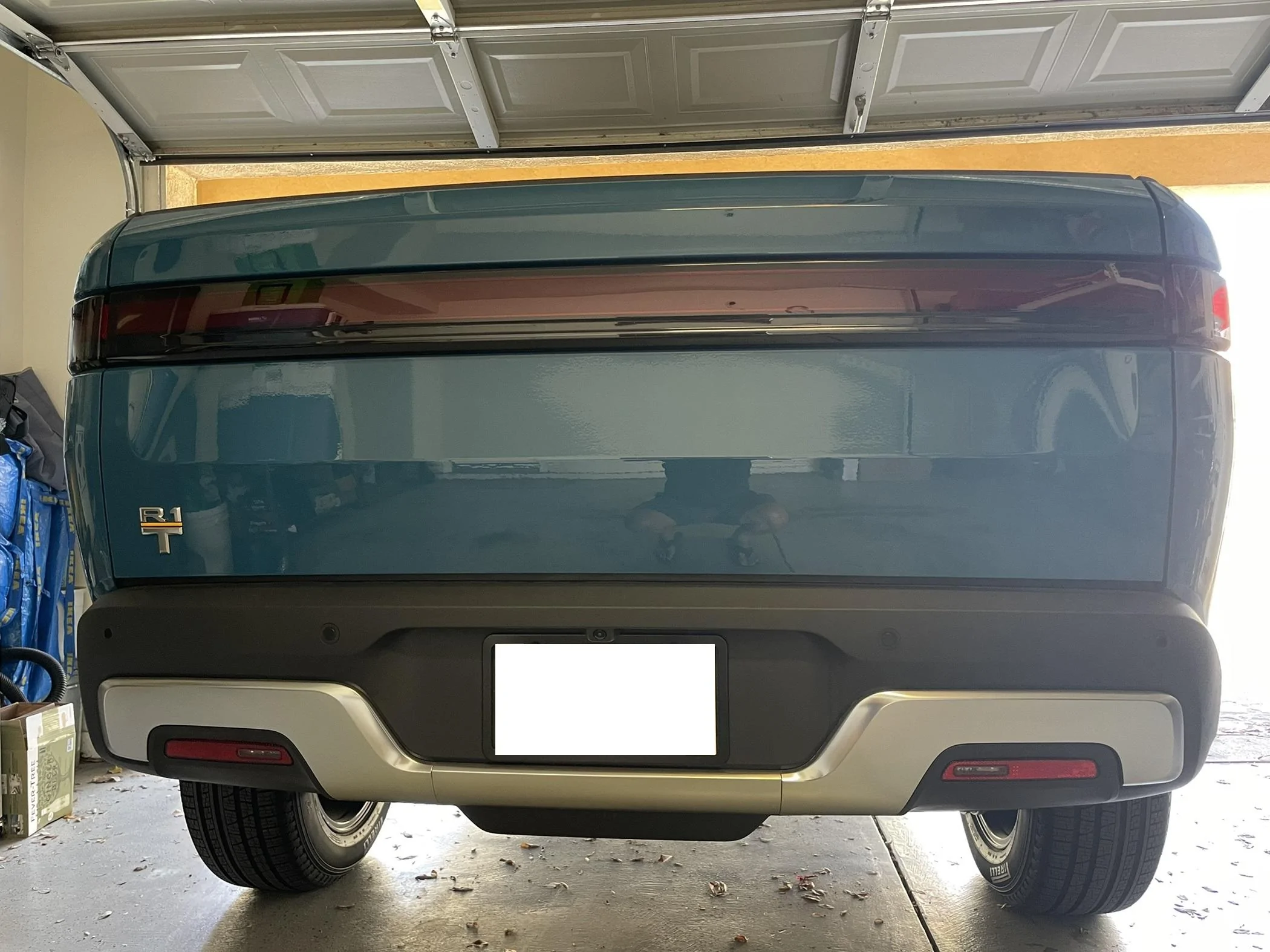 Rivian R1T R1S Debadge Rivian R1T - for those curious to see what it looks like IMG_9034