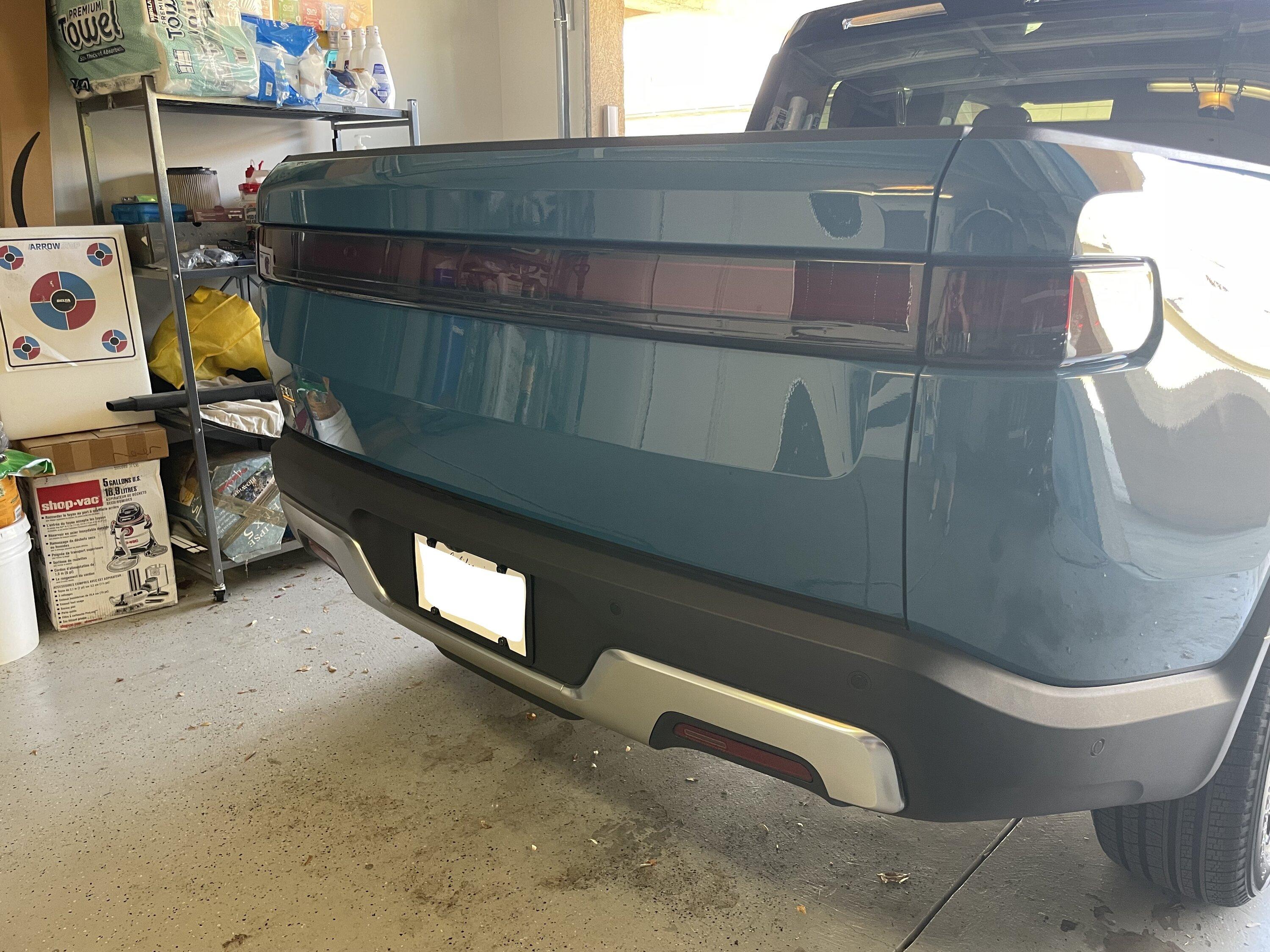 Rivian R1T R1S Debadge Rivian R1T - for those curious to see what it looks like IMG_9032