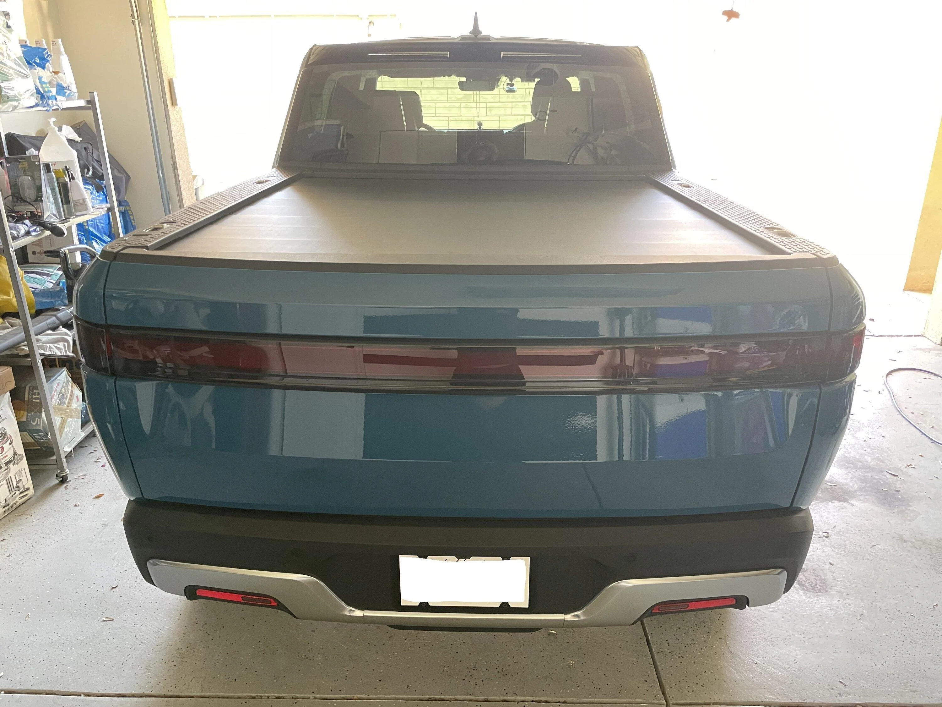 Rivian R1T R1S Debadge Rivian R1T - for those curious to see what it looks like IMG_9043