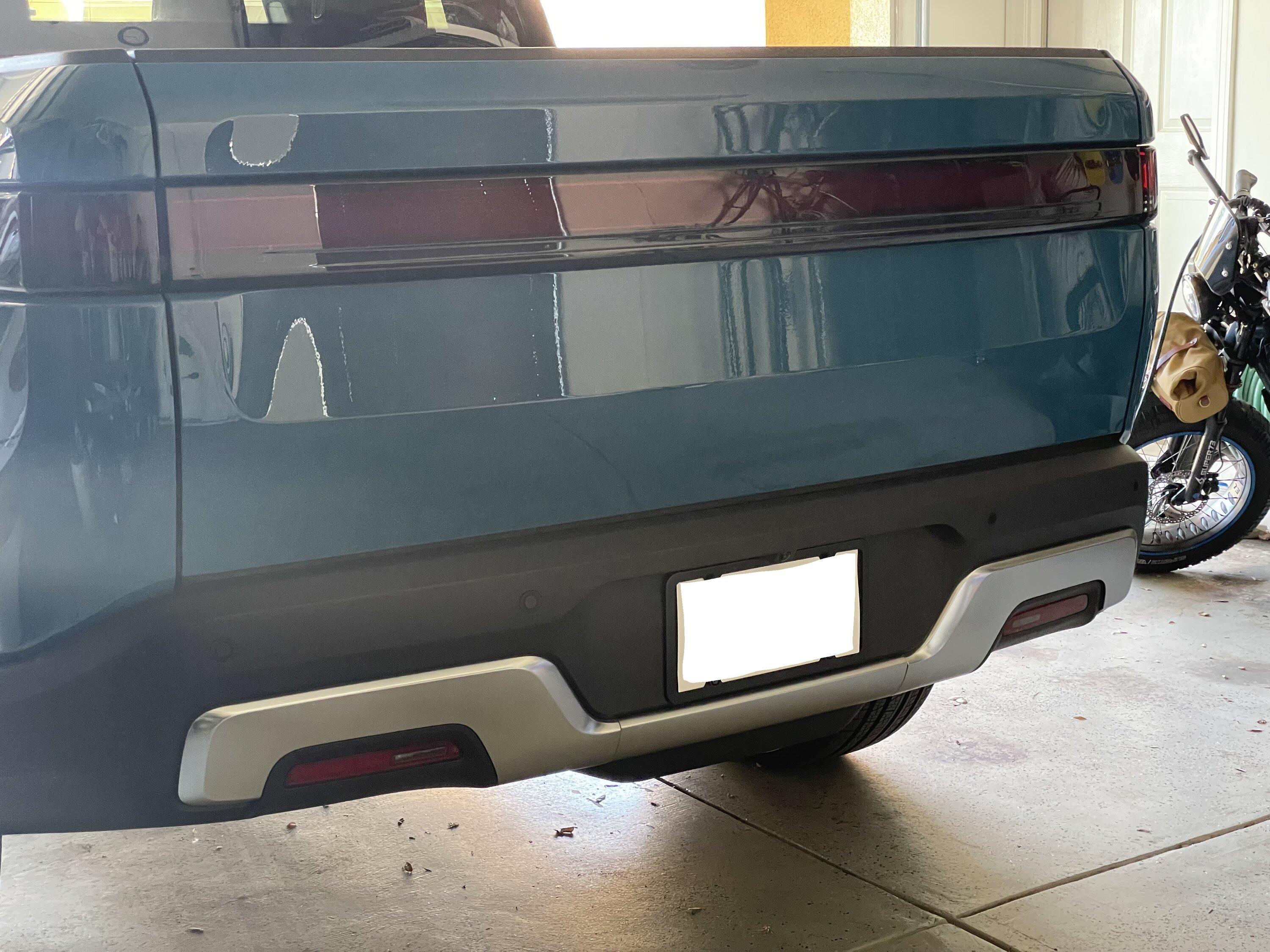 Rivian R1T R1S Debadge Rivian R1T - for those curious to see what it looks like img_9039-