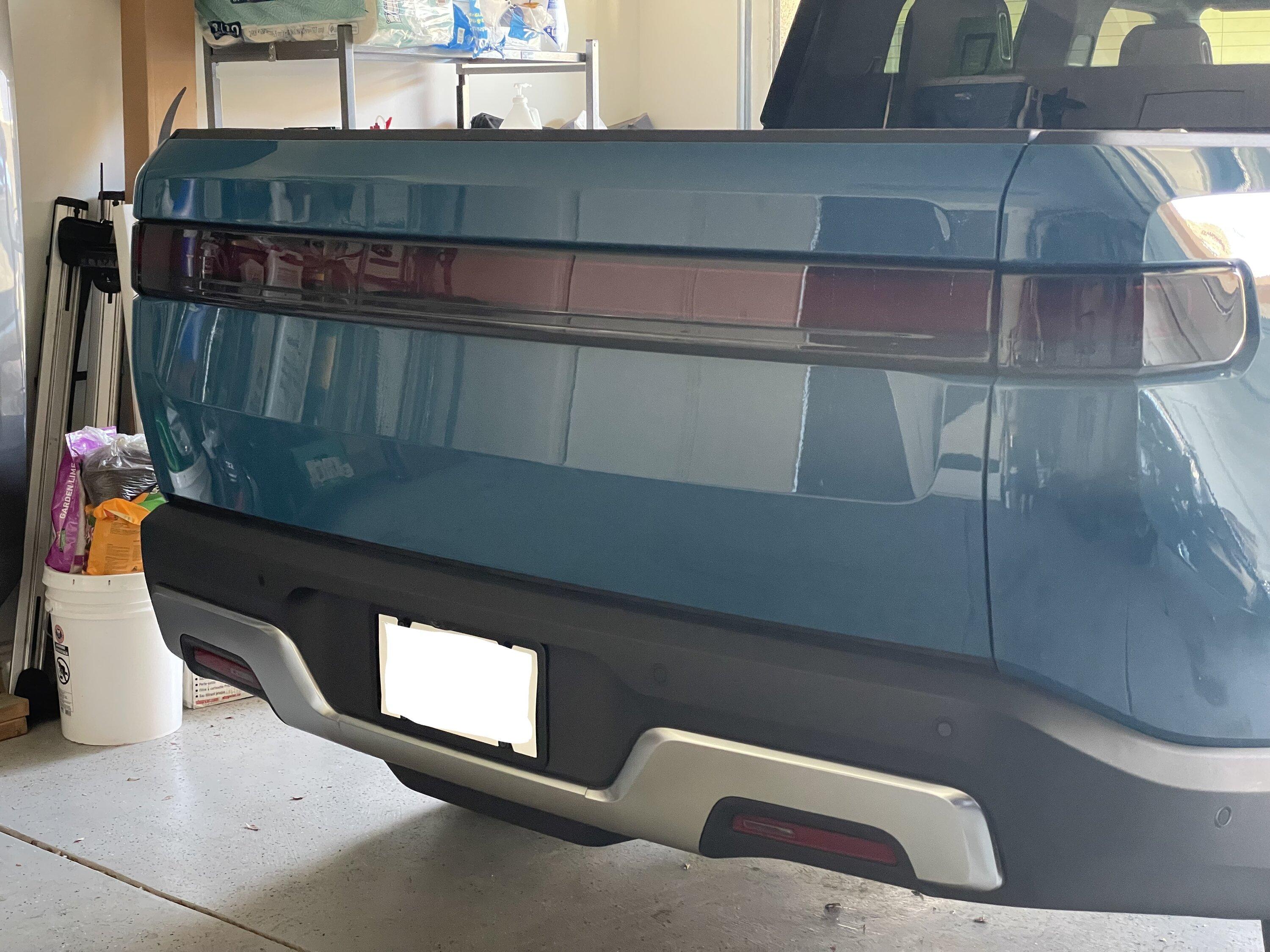 Rivian R1T R1S Debadge Rivian R1T - for those curious to see what it looks like img_9040-