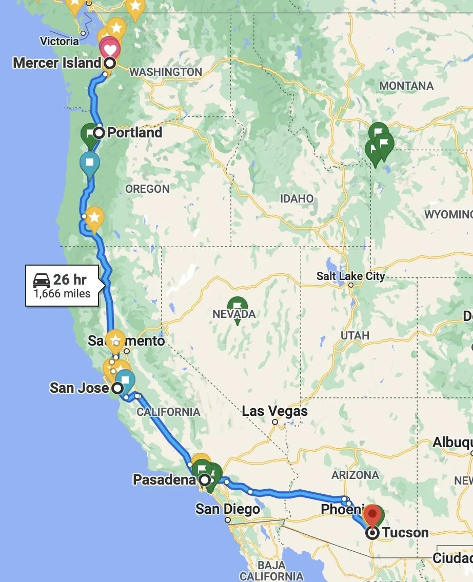 Rivian R1T R1S 3,800 mile road trip in R1T - Seattle, WA to Tucson, AZ (and back) 6E8C38DA-6DE4-4225-A023-AFCD45342C40