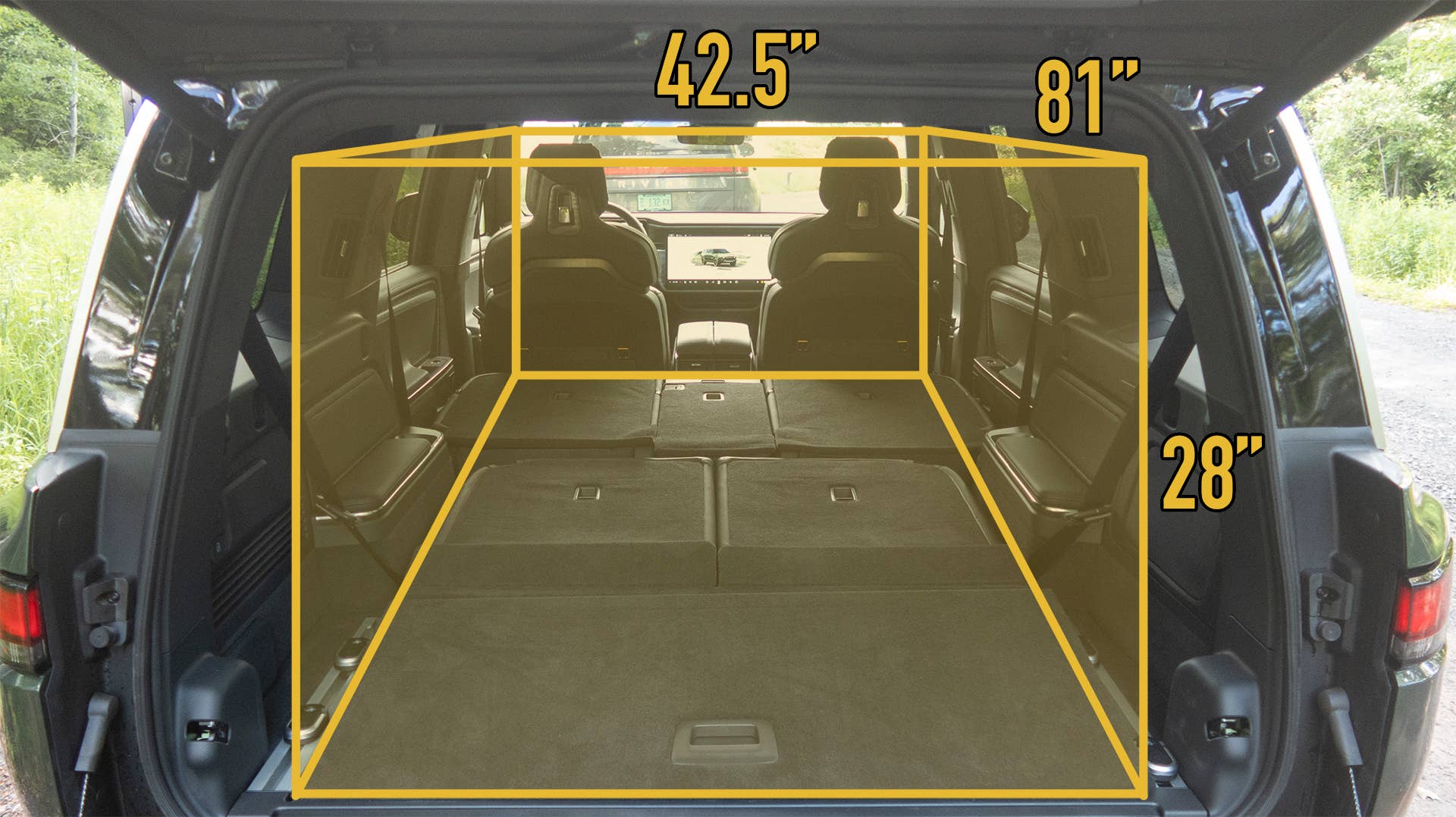 Rivian R1T R1S R1S Reviews Master List: Jalopnik, Inside EVs, TFL, etc m_rear-ALL-SEATS-DOWN-IMG_4122-copy