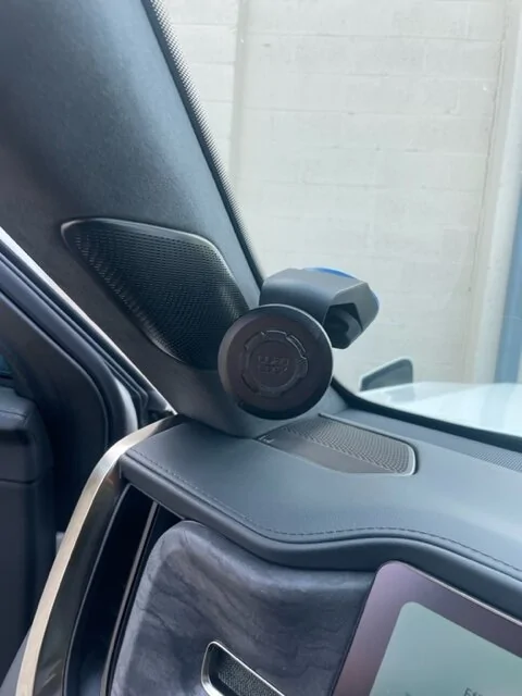 Rivian R1T R1S Mounting a cell phone.  Has anyone done it? Quadlock Mount 1