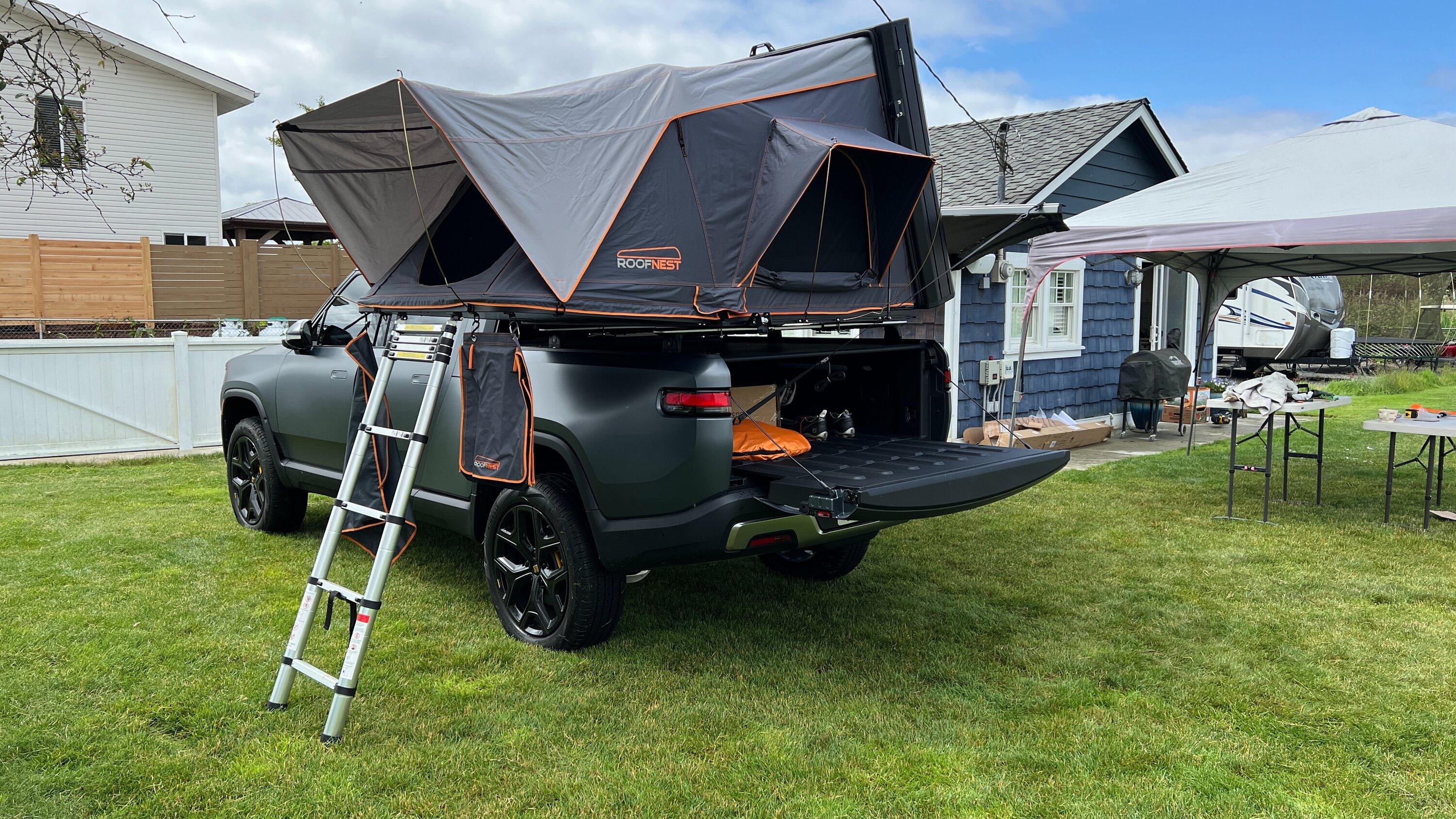 Rivian R1T R1S Non-Rivian rooftop tents FDC95BD1-D44D-4A39-8AEF-4519EC9212A8