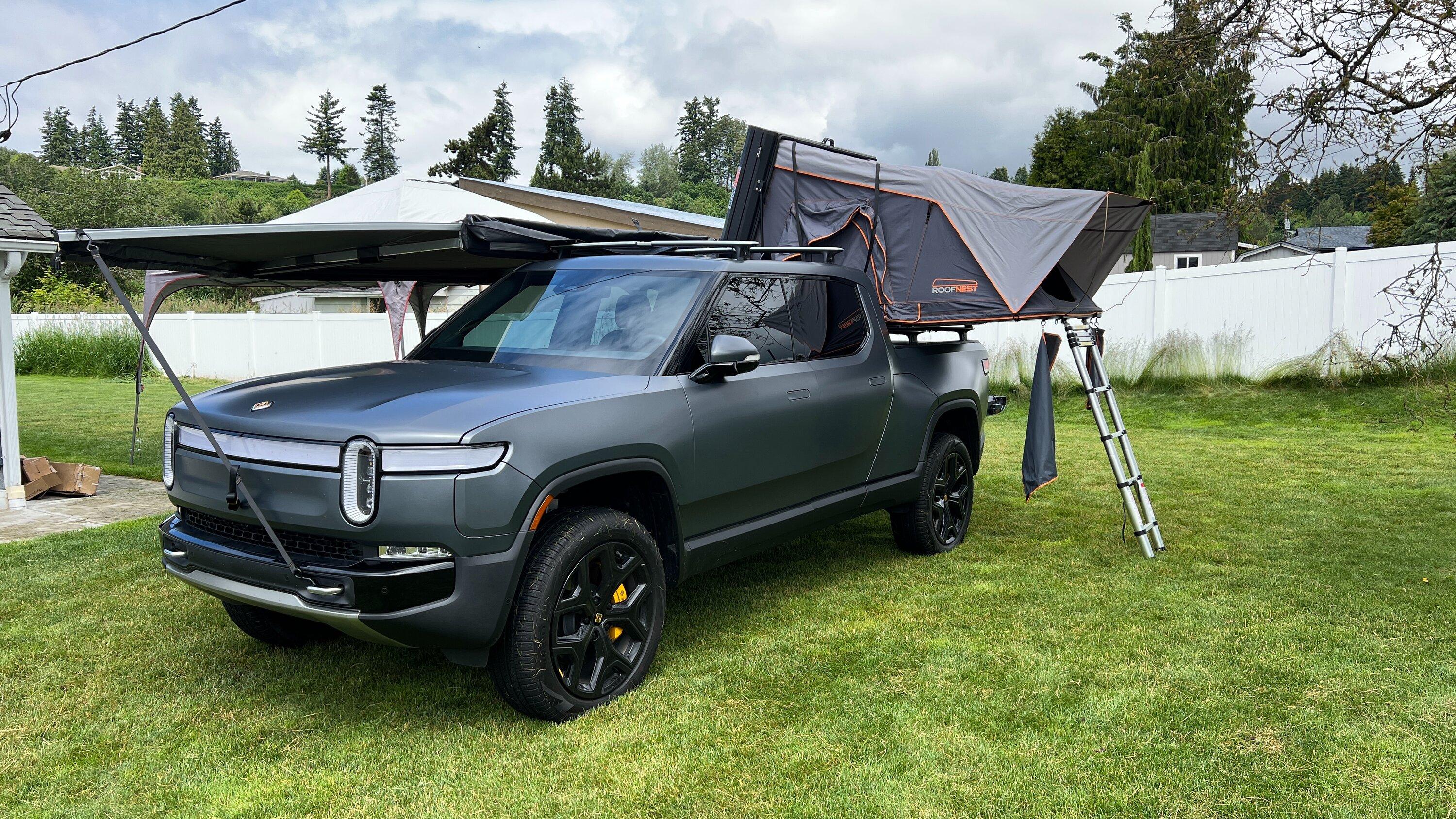 Rivian R1T R1S Non-Rivian rooftop tents F02ABFE2-F050-4DF3-8F16-A54951D05C46