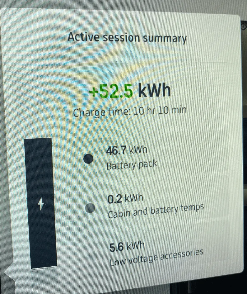 Rivian R1T R1S charging session summary (2022.23.5 FW) Screen Shot 2022-07-11 at 11.44.04 AM