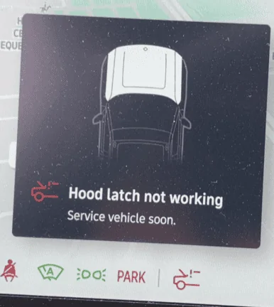 Rivian R1T R1S Hood Open Alarms While Driving - Anyone else seen this? rivian_error - Copy