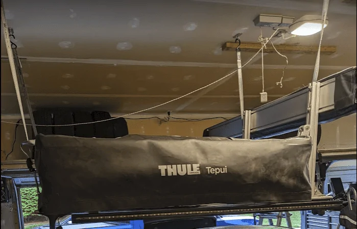 Rivian R1T R1S Rooftop tent storage solution for Rivian R1T 1657720535591