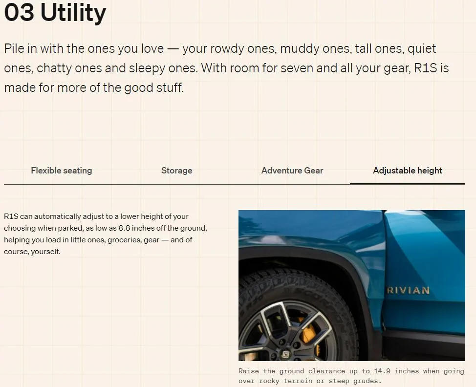 Rivian R1T R1S Short person / owner R1T experience? 2022-07-13_12-09-06
