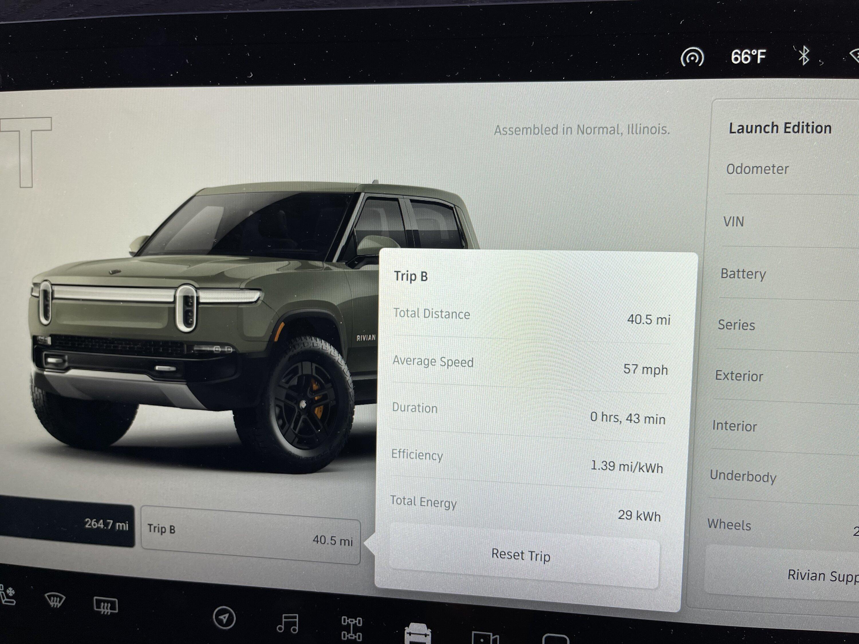 Rivian R1T R1S California Rivian Charging Network Stations - charging experience and photos from visit IMG-7911