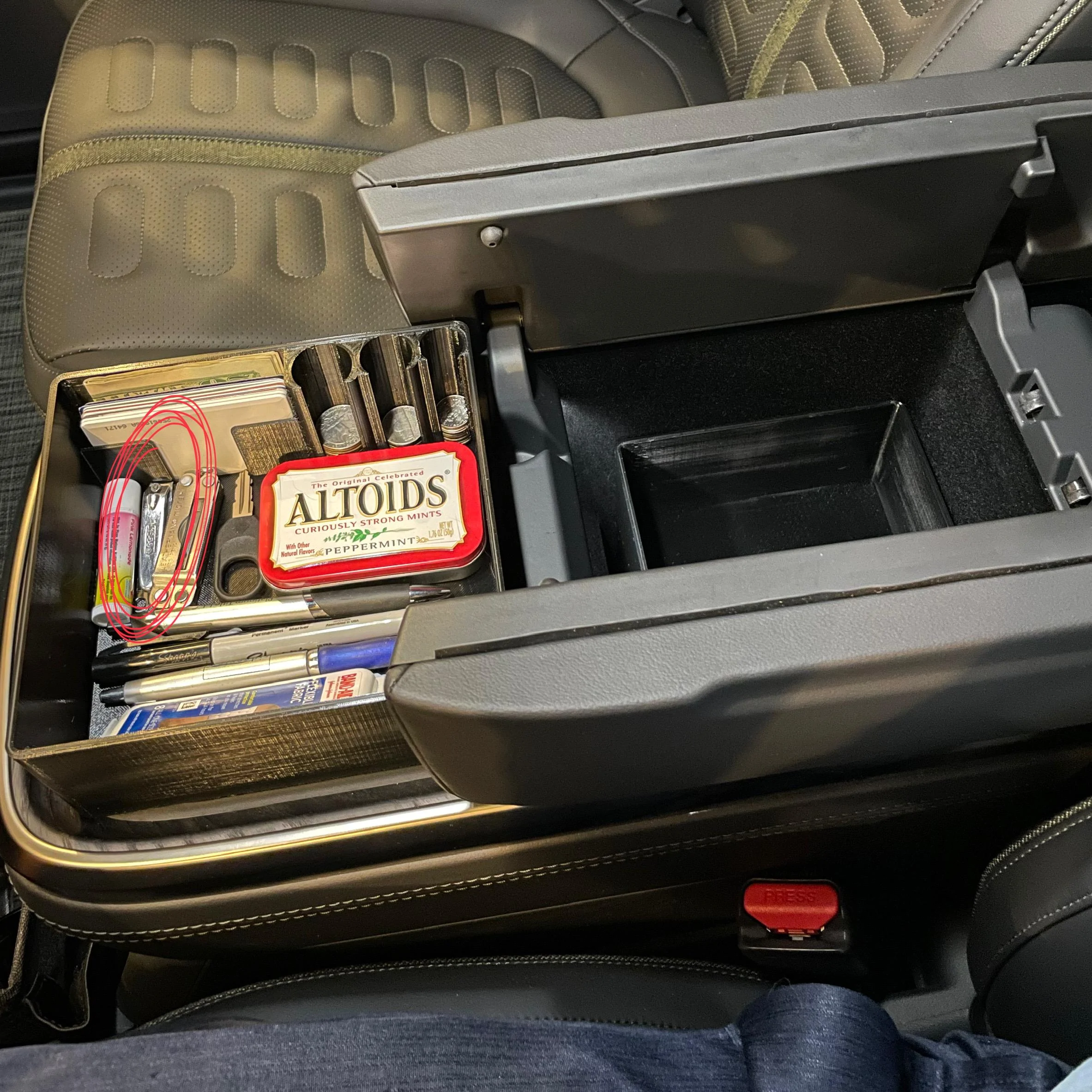 Rivian R1T R1S 3D Print Center Console Organizer - installed photos & design files B916FC77-C618-4B34-A10E-552CDA5E4EF1