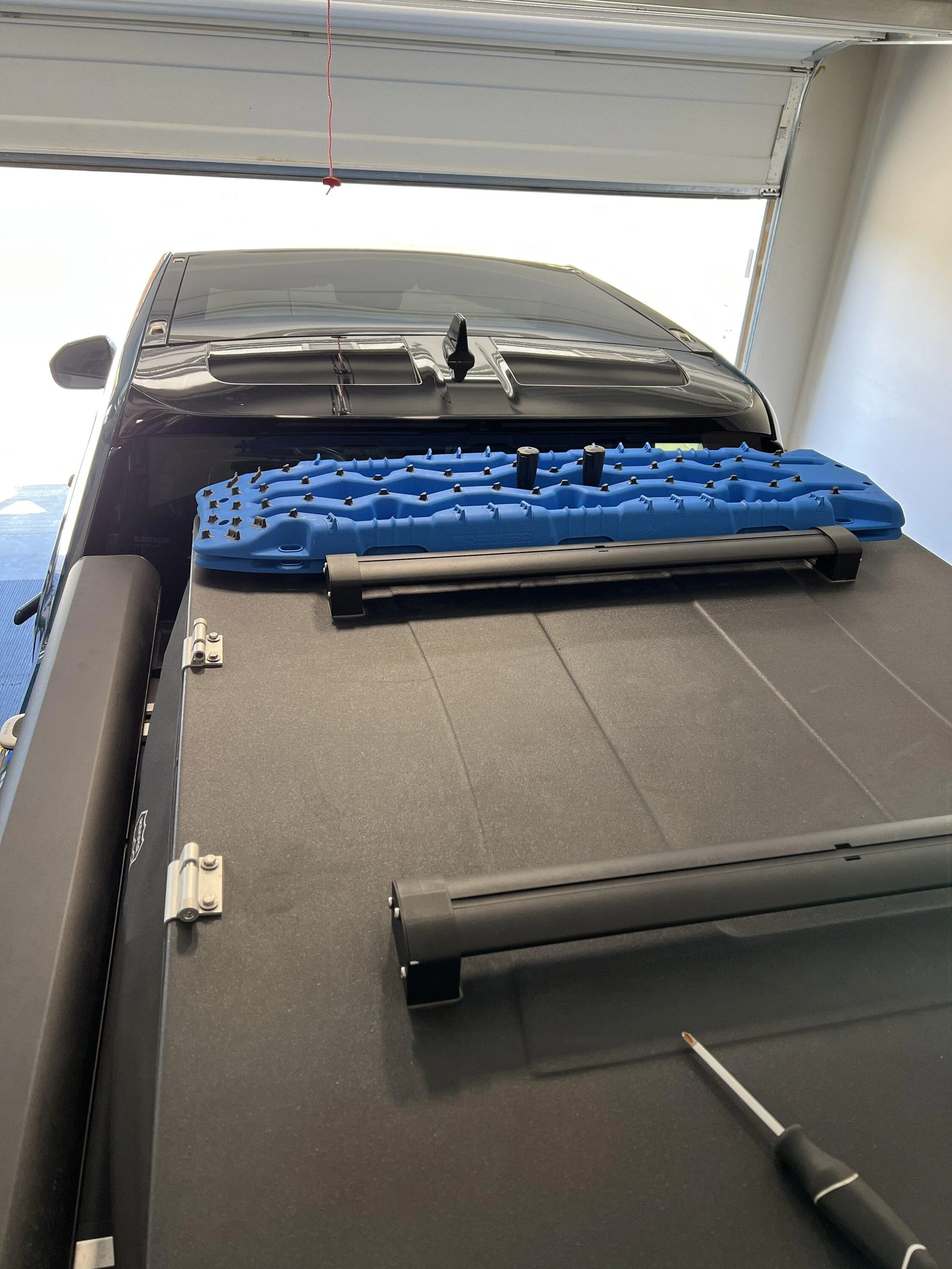 Rivian R1T R1S Should have got black - Tred Pro Traction Board Mount 6E232DAC-E7A0-4B62-A29A-379D01108BD3