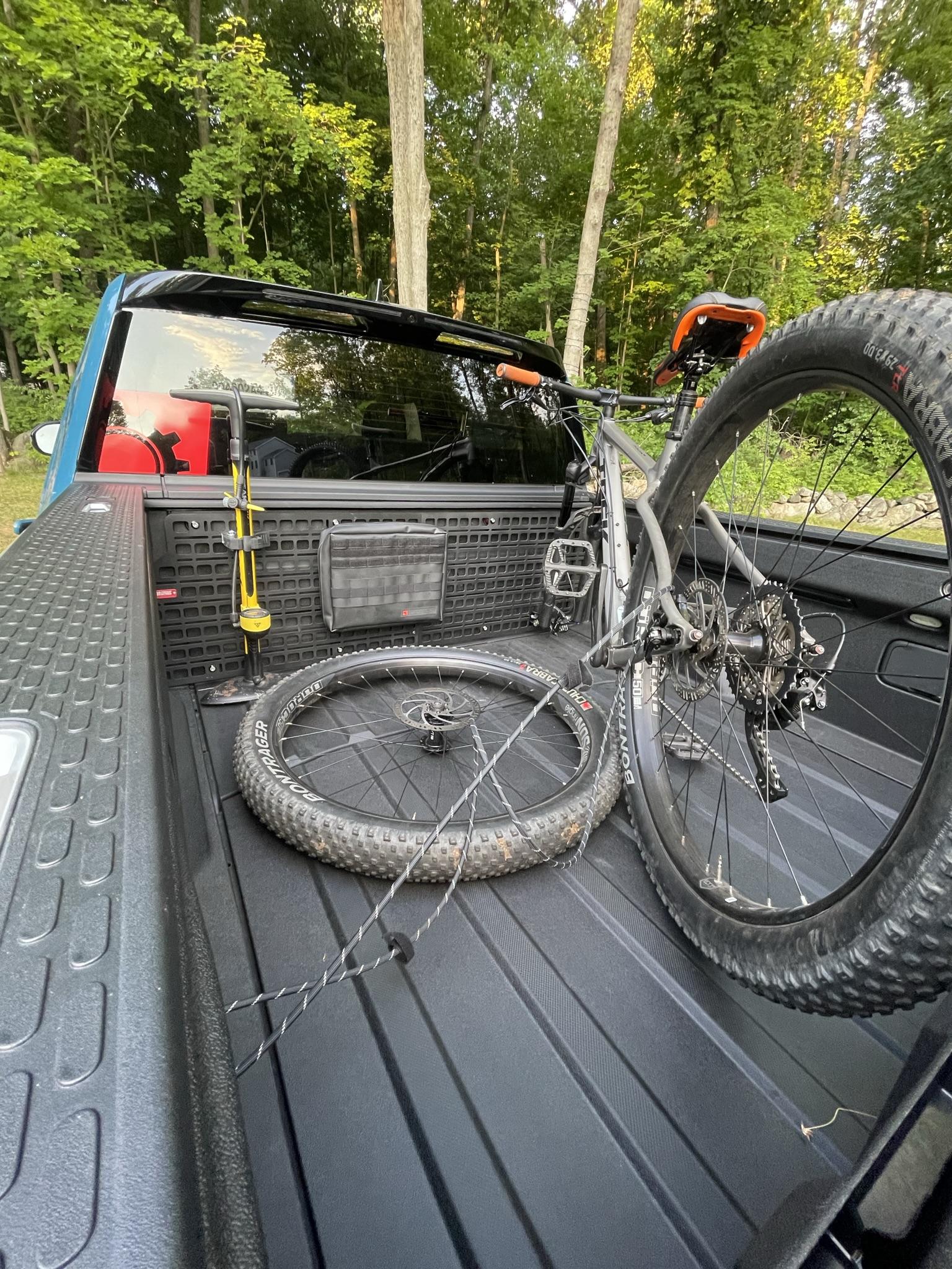 Rivian R1T R1S PRE-ORDER: BEDSIDE RACK SYSTEM - CAB WALL MOLLE PANEL KIT from BuiltRight Industries. IMG_2524.JPEG