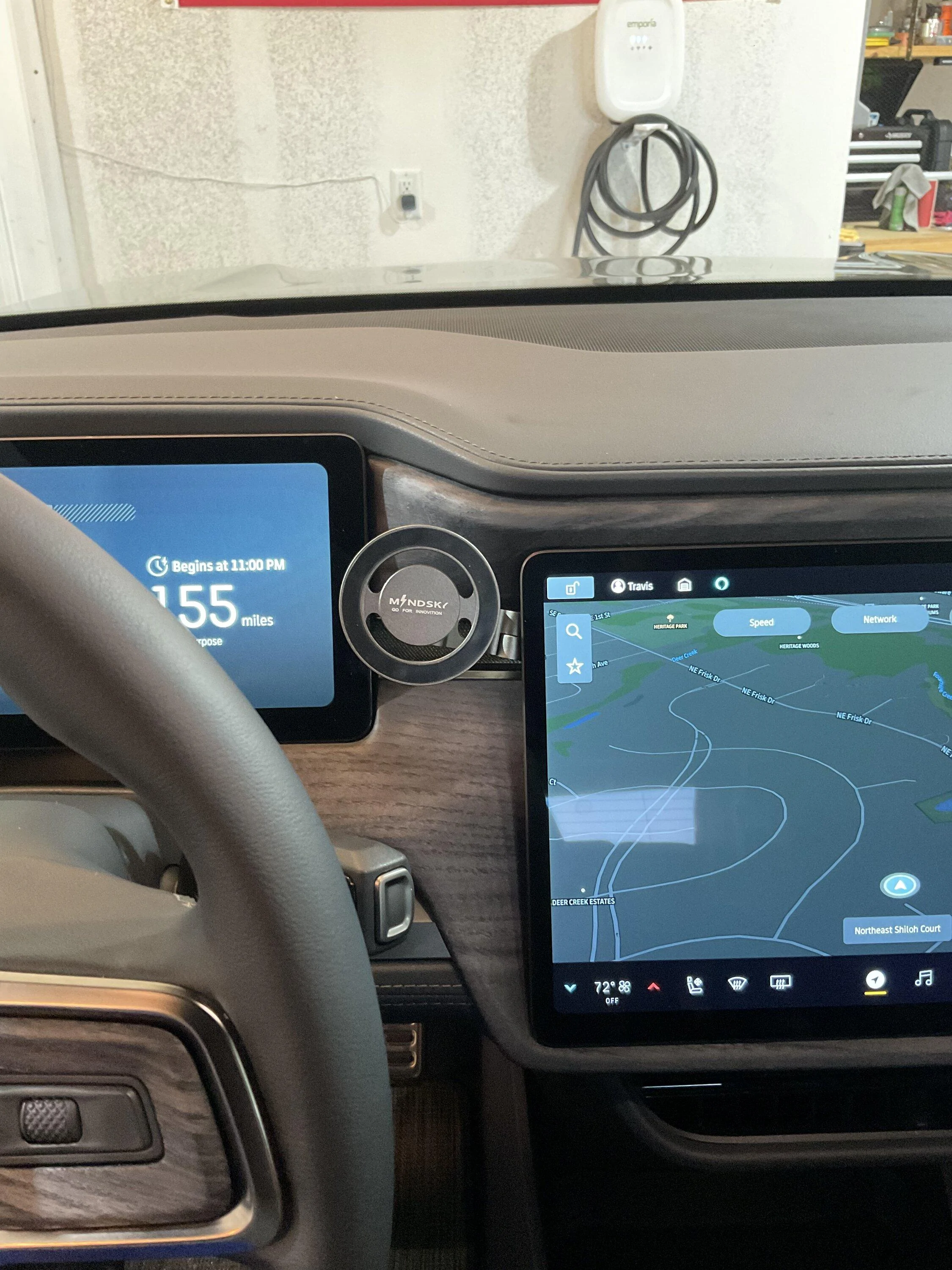 Rivian R1T R1S Mounting a cell phone.  Has anyone done it? 0CE08562-F54E-4A1D-917A-86ACBB23FEA7