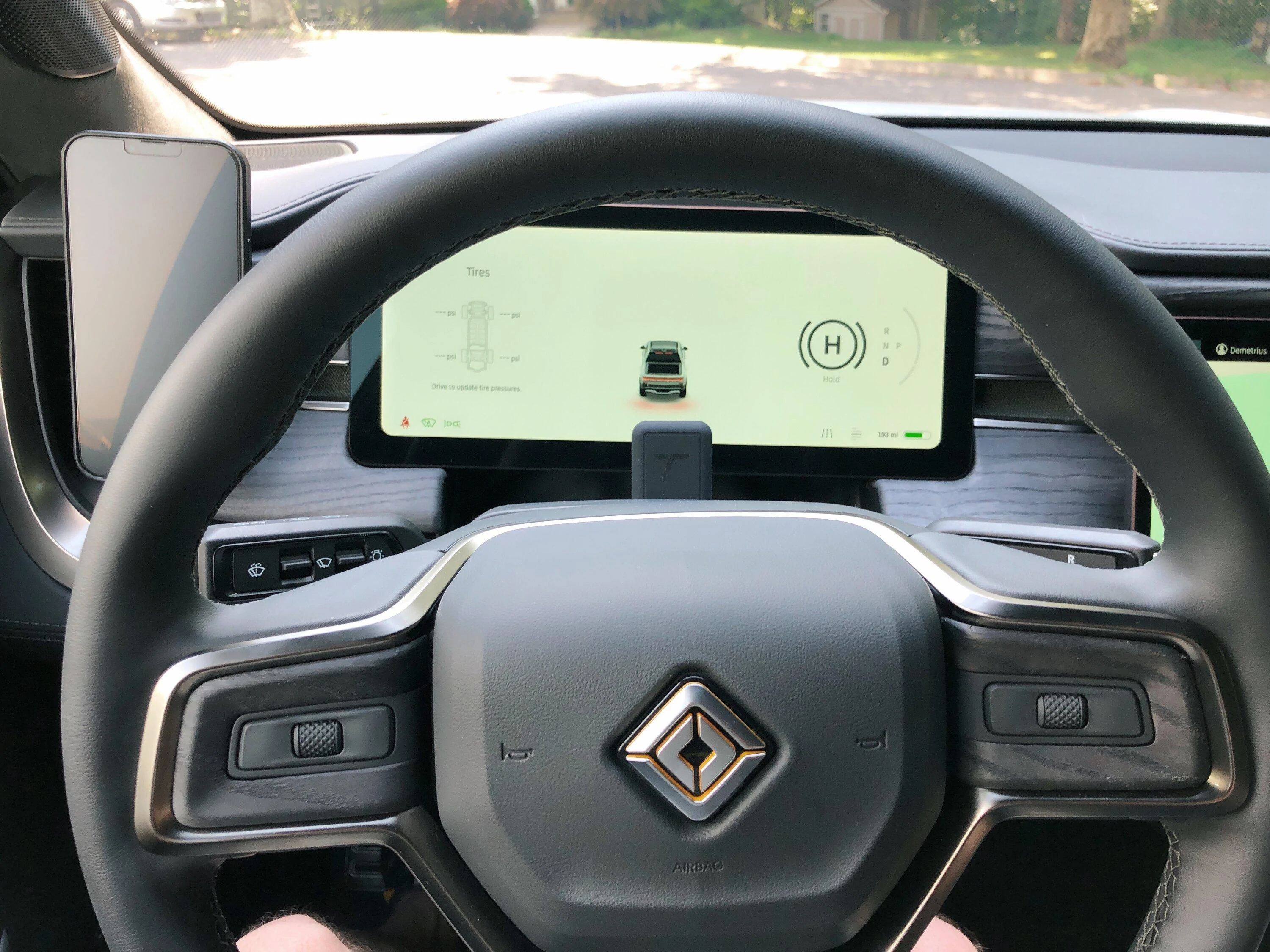 Rivian R1T R1S Mounting a cell phone.  Has anyone done it? 1D38711D-B4F7-447F-B2EA-B8F14638E008