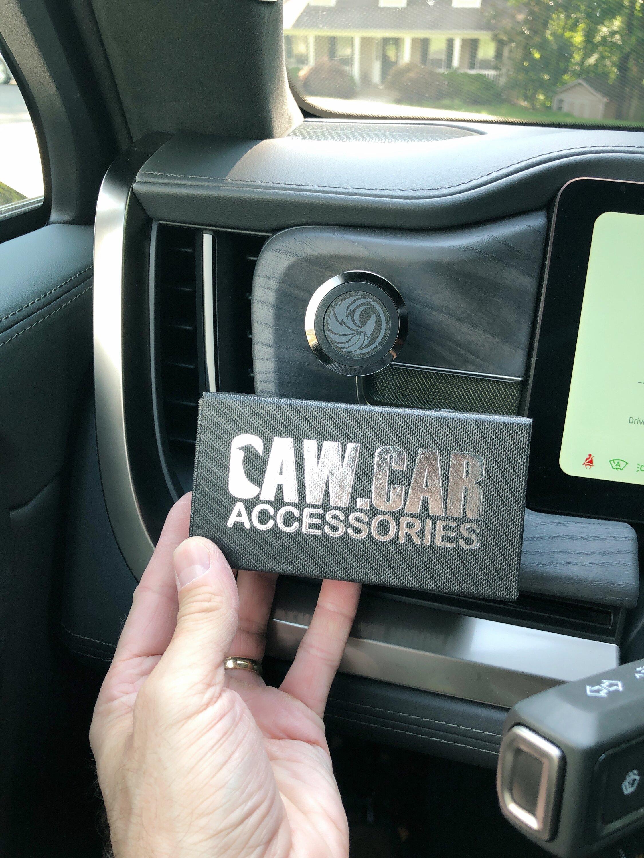 Rivian R1T R1S Mounting a cell phone.  Has anyone done it? FB595A81-0F9F-4E46-A121-8B63236A610D