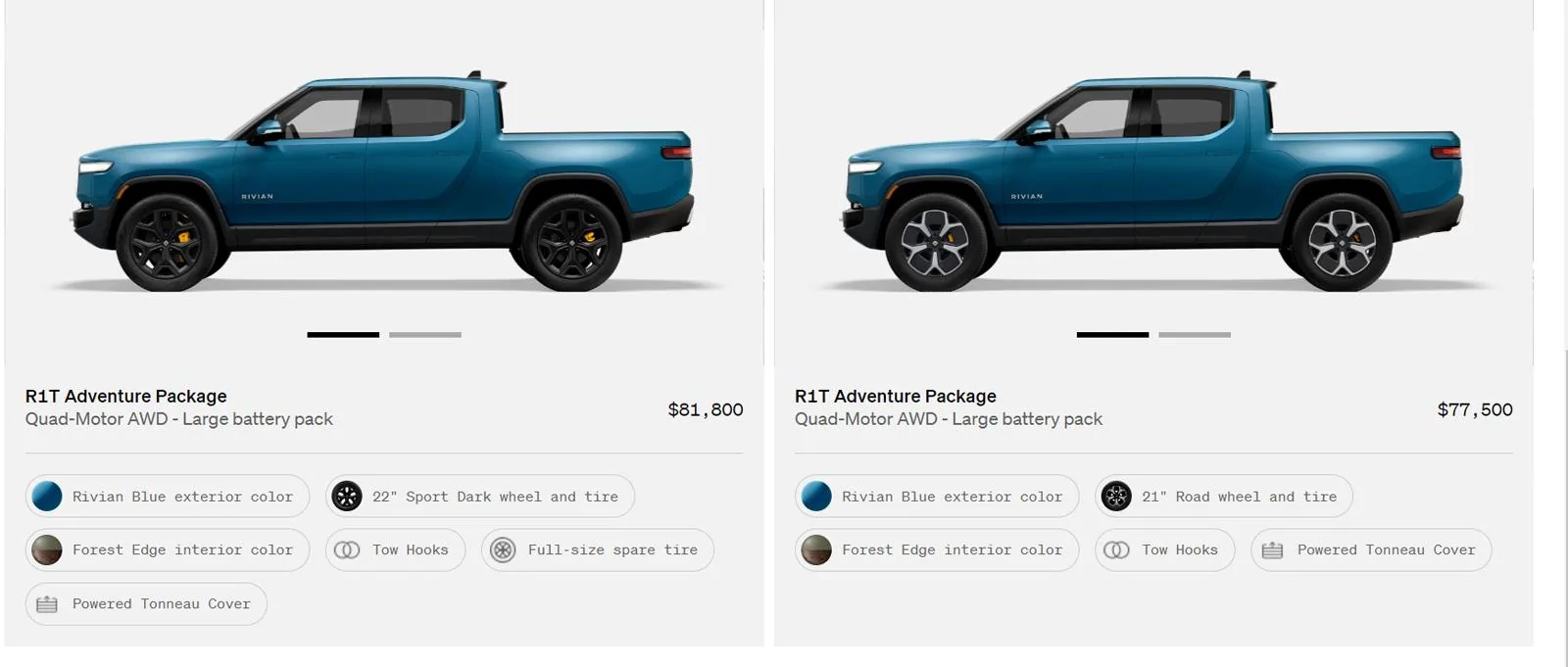 Rivian R1T R1S First look at @ “Introducing the R1 Shop” -- Rivian website to shop for R1T that delivers in 6-8 weeks Shop 6