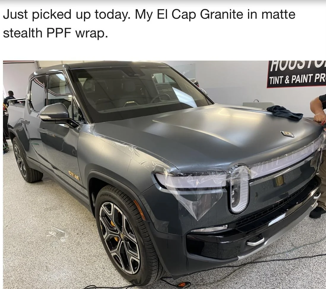 Rivian R1T R1S [New Email] Rivian offering discounted XPEL PPF to existing owners D1B47F7C-F3BA-4EFC-8240-8DFD8E36821D