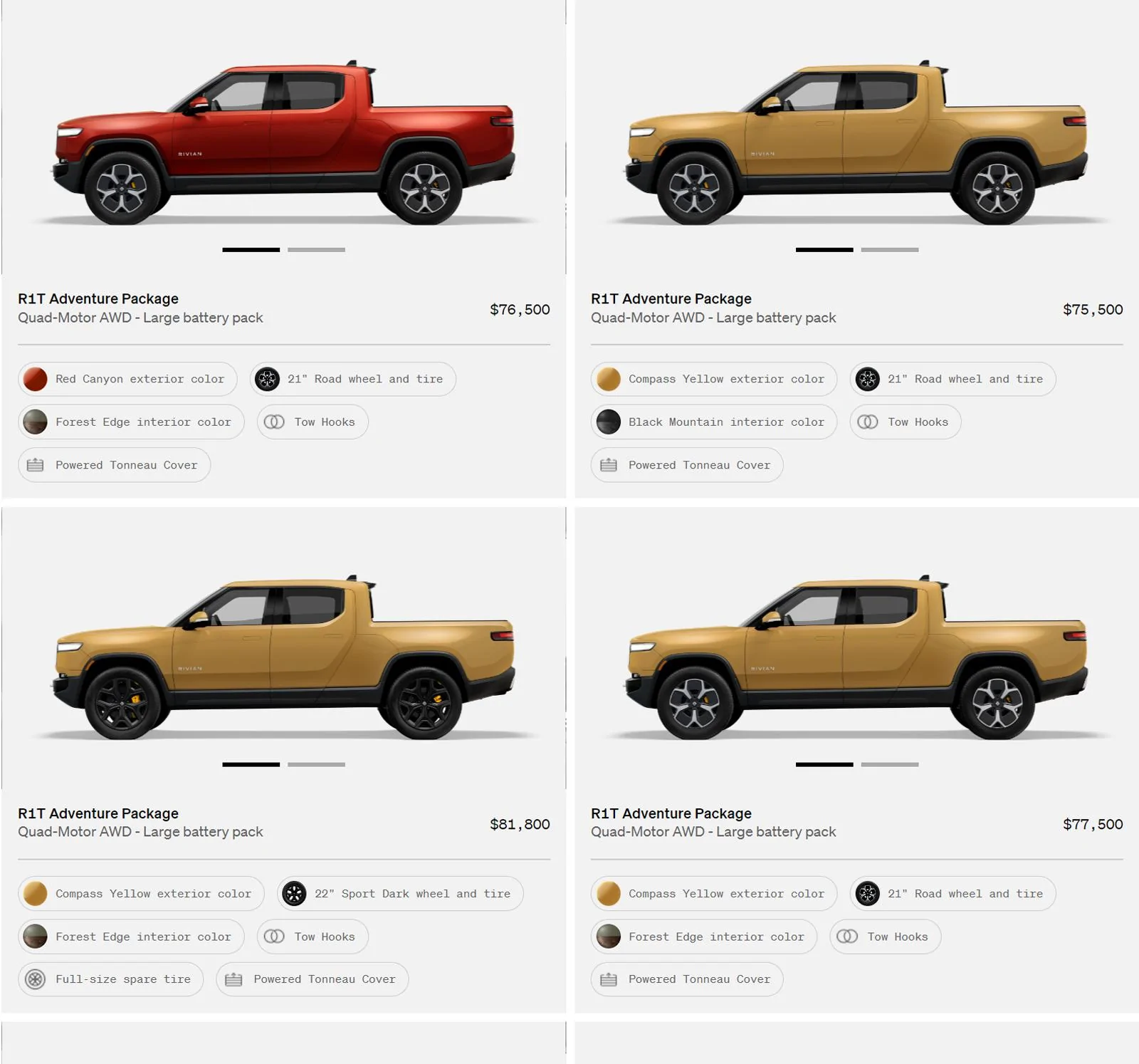 Rivian R1T R1S First look at @ “Introducing the R1 Shop” -- Rivian website to shop for R1T that delivers in 6-8 weeks Shop 1