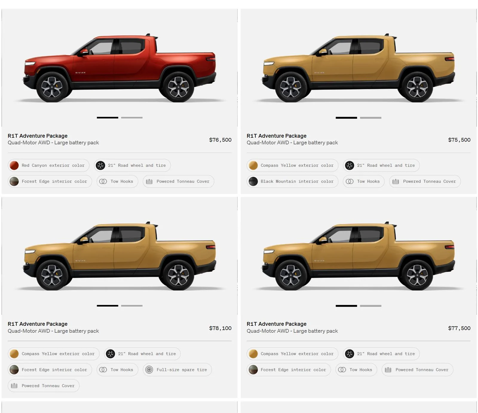 Rivian R1T R1S First look at @ “Introducing the R1 Shop” -- Rivian website to shop for R1T that delivers in 6-8 weeks Shop 1