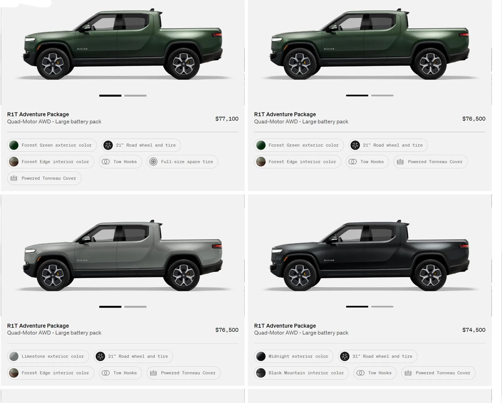 Rivian R1T R1S First look at @ “Introducing the R1 Shop” -- Rivian website to shop for R1T that delivers in 6-8 weeks Shop 3