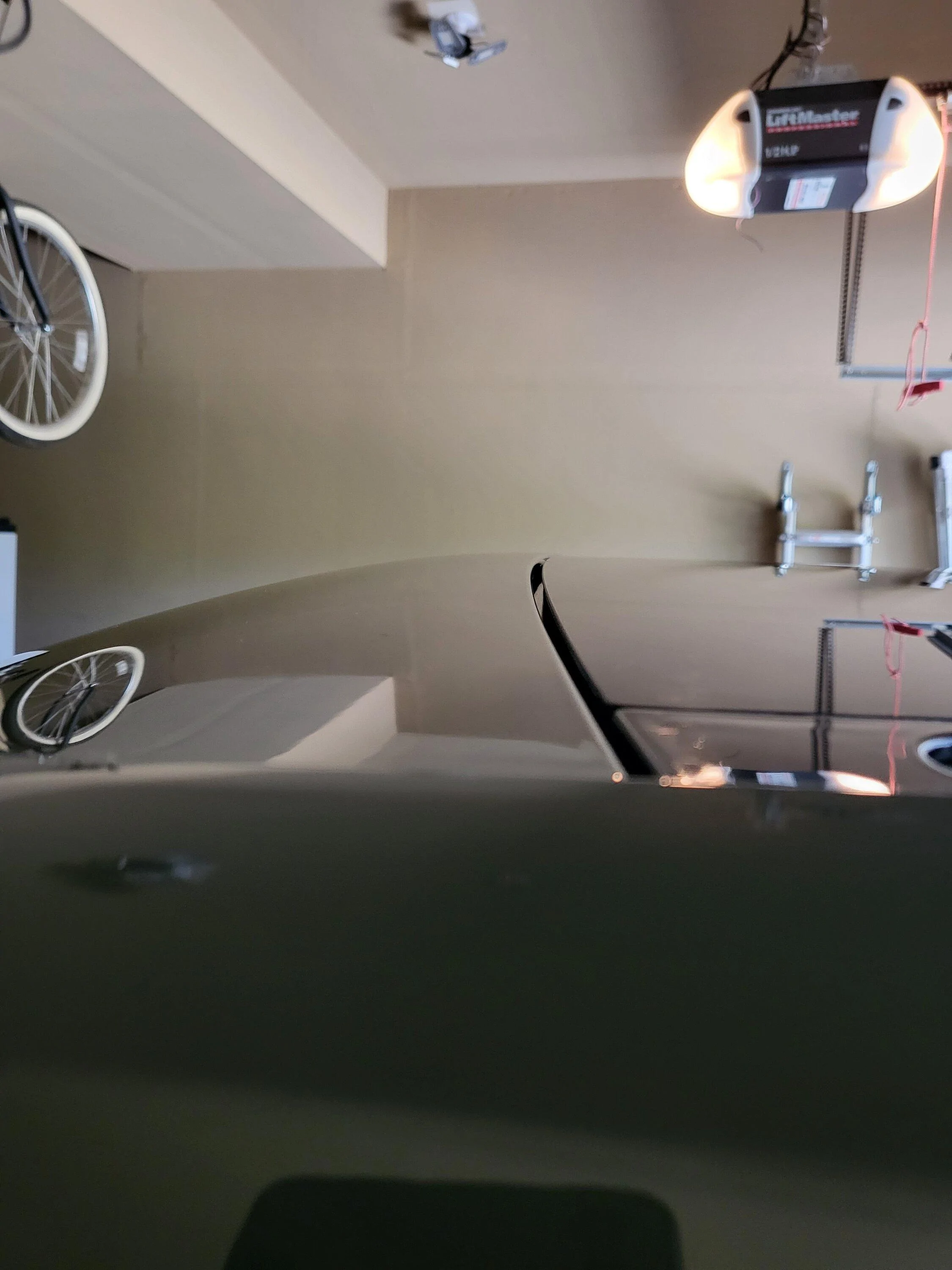 Rivian R1T R1S Wind Noise Issue Resolved on My Truck. Culprit: deformed body panel 20220722_090636