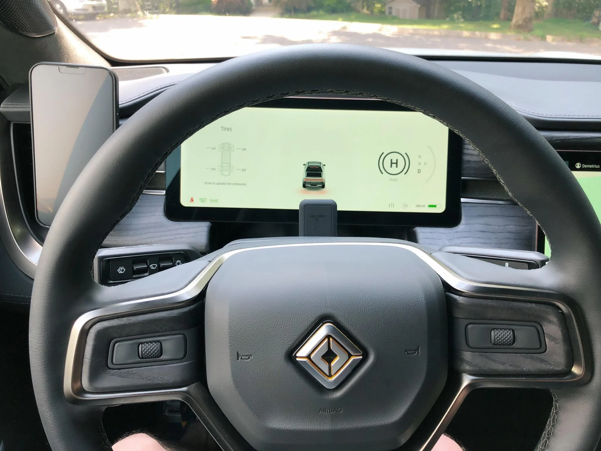 Rivian R1T R1S Mounting a cell phone.  Has anyone done it? 0DDF3B25-08E5-4986-8F0A-C17A3D044BAF