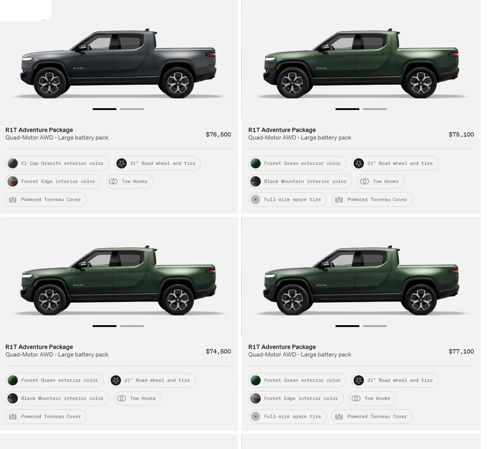 Rivian R1T R1S First look at @ “Introducing the R1 Shop” -- Rivian website to shop for R1T that delivers in 6-8 weeks Shop 2