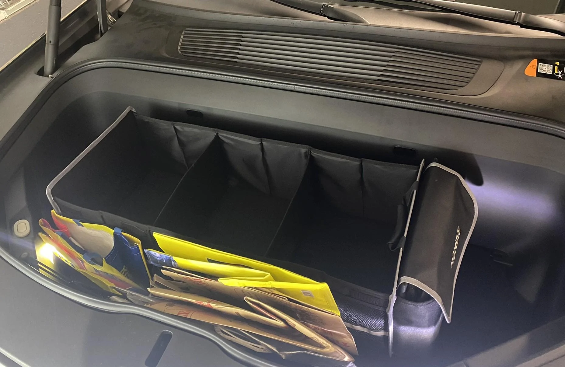 Rivian R1T R1S Frunk organizer from Amazon IMG_4010