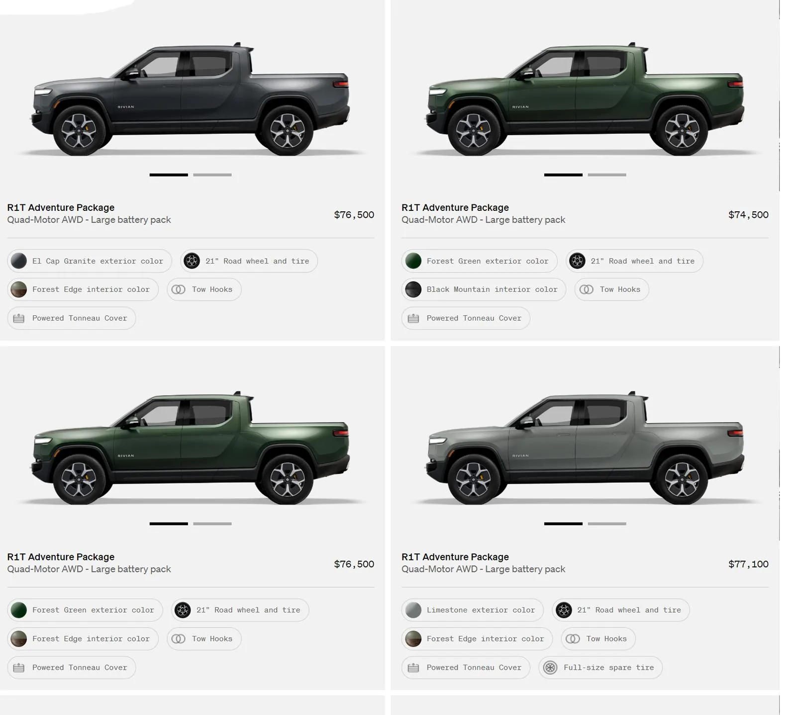Rivian R1T R1S First look at @ “Introducing the R1 Shop” -- Rivian website to shop for R1T that delivers in 6-8 weeks Shop 2