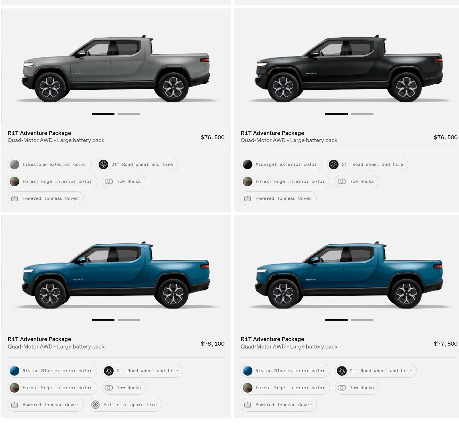 Rivian R1T R1S First look at @ “Introducing the R1 Shop” -- Rivian website to shop for R1T that delivers in 6-8 weeks Shop 3