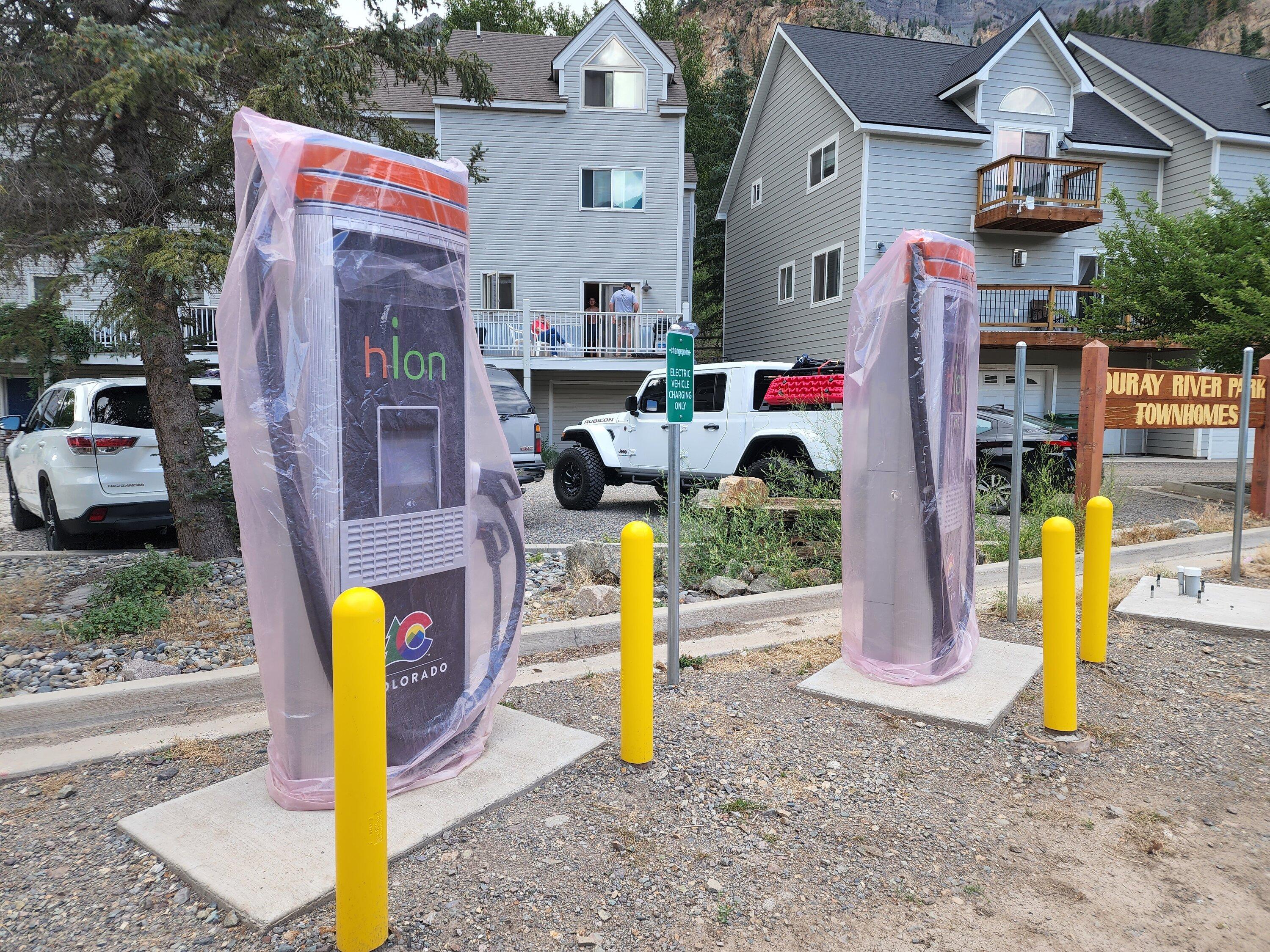 Rivian R1T R1S CO extends charging network 2022-07-23 San Juans 20220723_182923