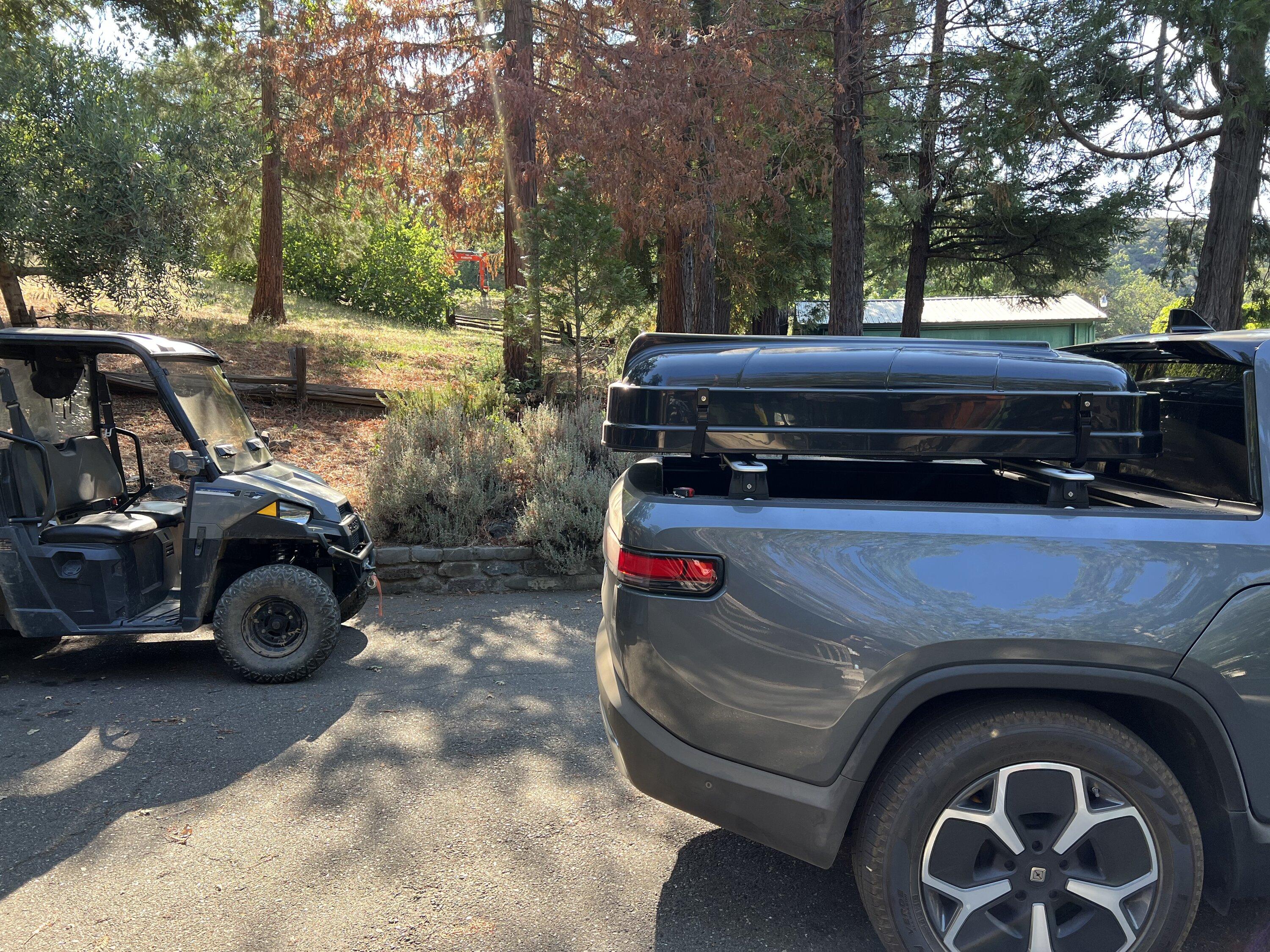 Rivian R1T R1S 23Zero Armadillo X RTT installed on R1T bed 7503E64D-9780-4E4A-A669-E733A9916638