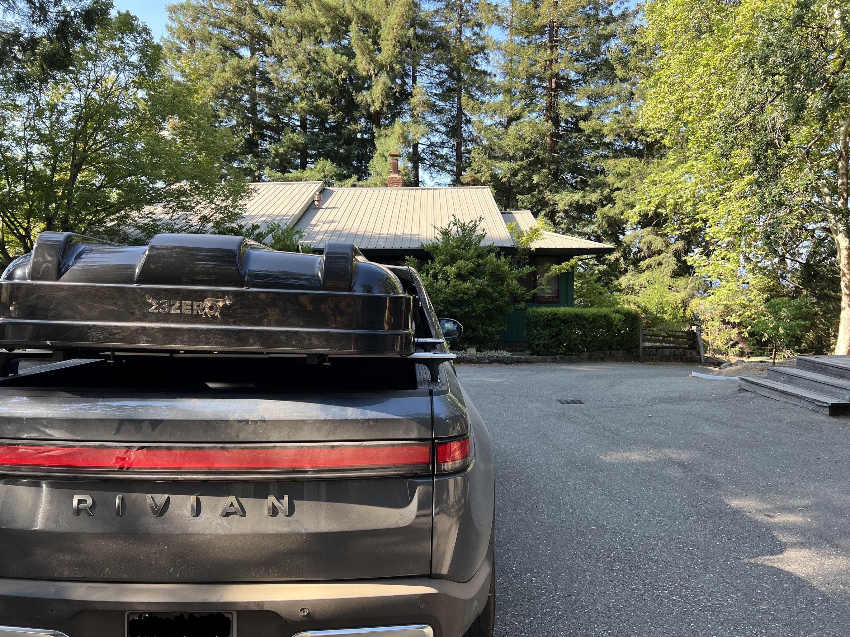 Rivian R1T R1S 23Zero Armadillo X RTT installed on R1T bed 5B663876-FD01-48B7-A443-B5718EE2A8A6