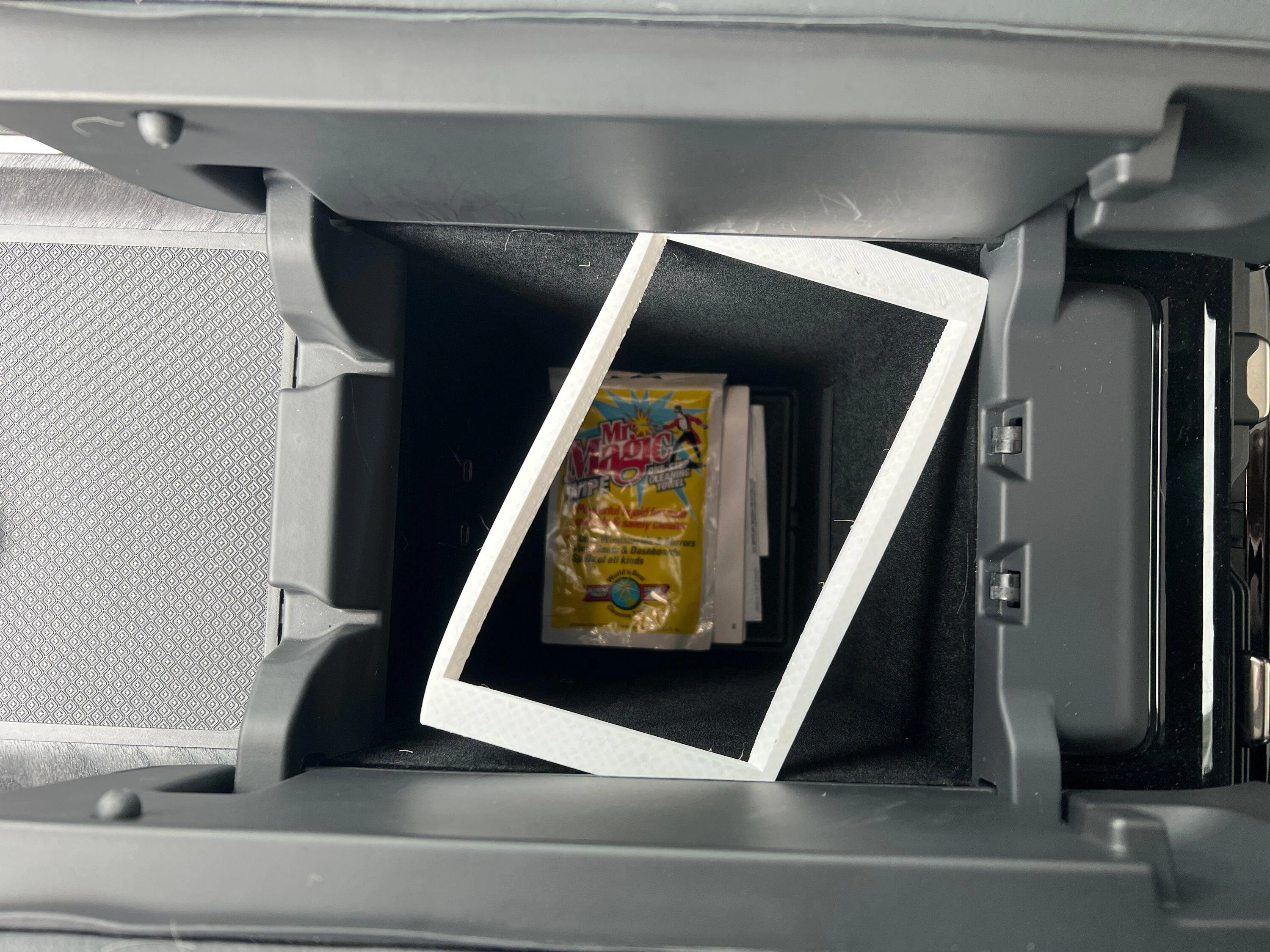 Rivian R1T R1S Center Console Tray IMG_0636