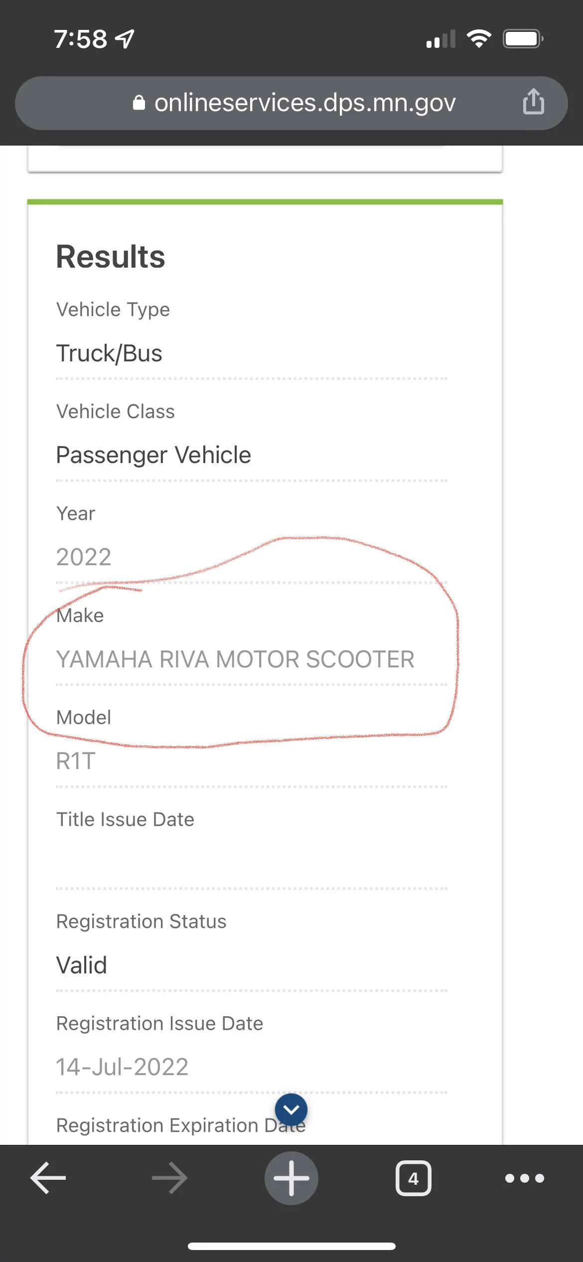 Rivian R1T R1S Title, license plate (transfer or new) and registration C373ACE4-D14E-4B80-9FD7-B575F2BEE715