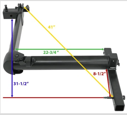 Rivian R1T R1S Kuat NV2 bike rack on R1T yakima backswing