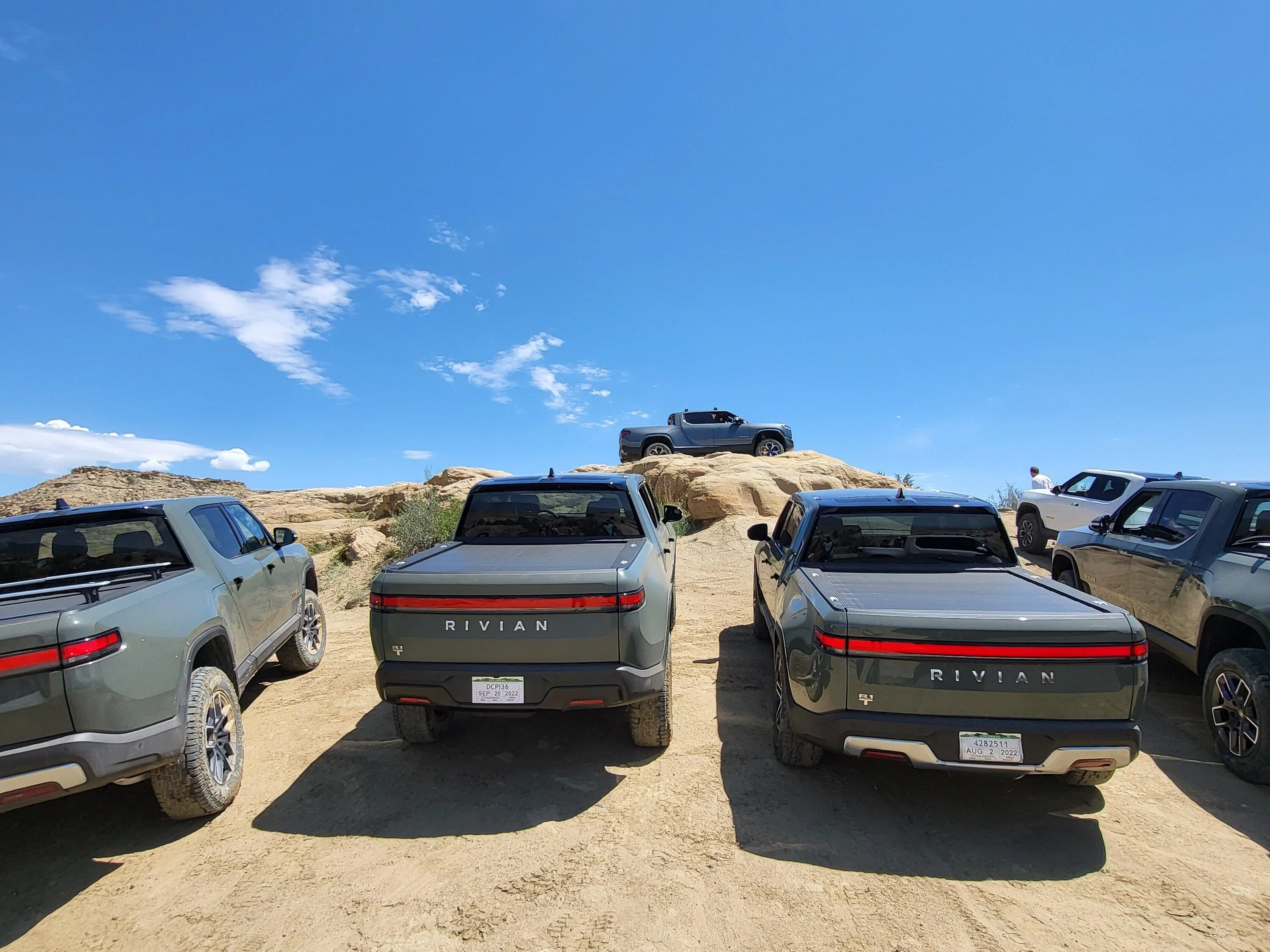 Rivian R1T R1S Rocky Mountain Rivian Club Summer Drive - Aug 6th - Corona Pass, Colorado (from Winter Park) 20220723_120125