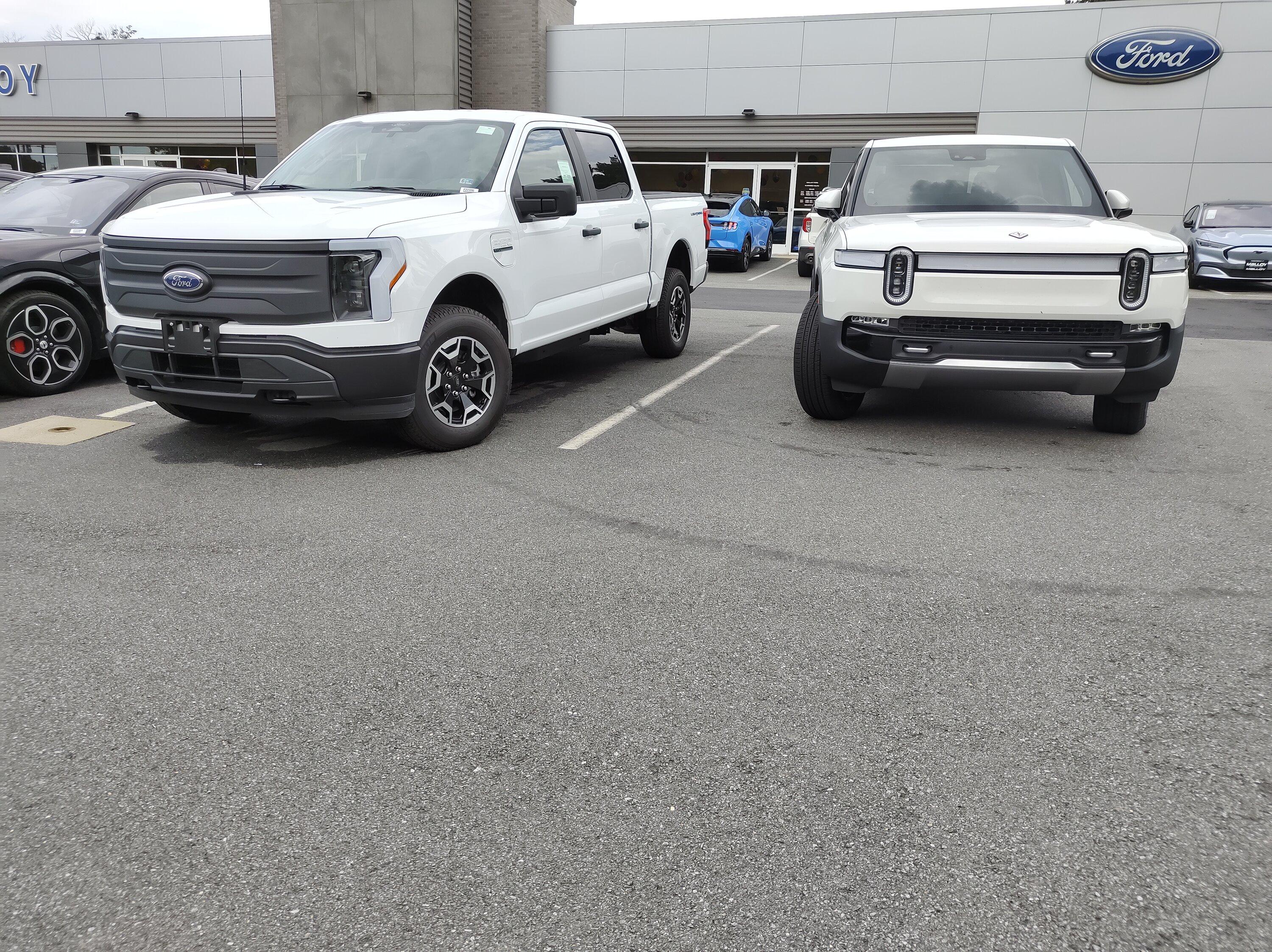 Rivian R1T R1S 2022 Rivian R1T vs. F-150 Lightning : The Closest Finish in Motortrend History IMG_20220729_143308